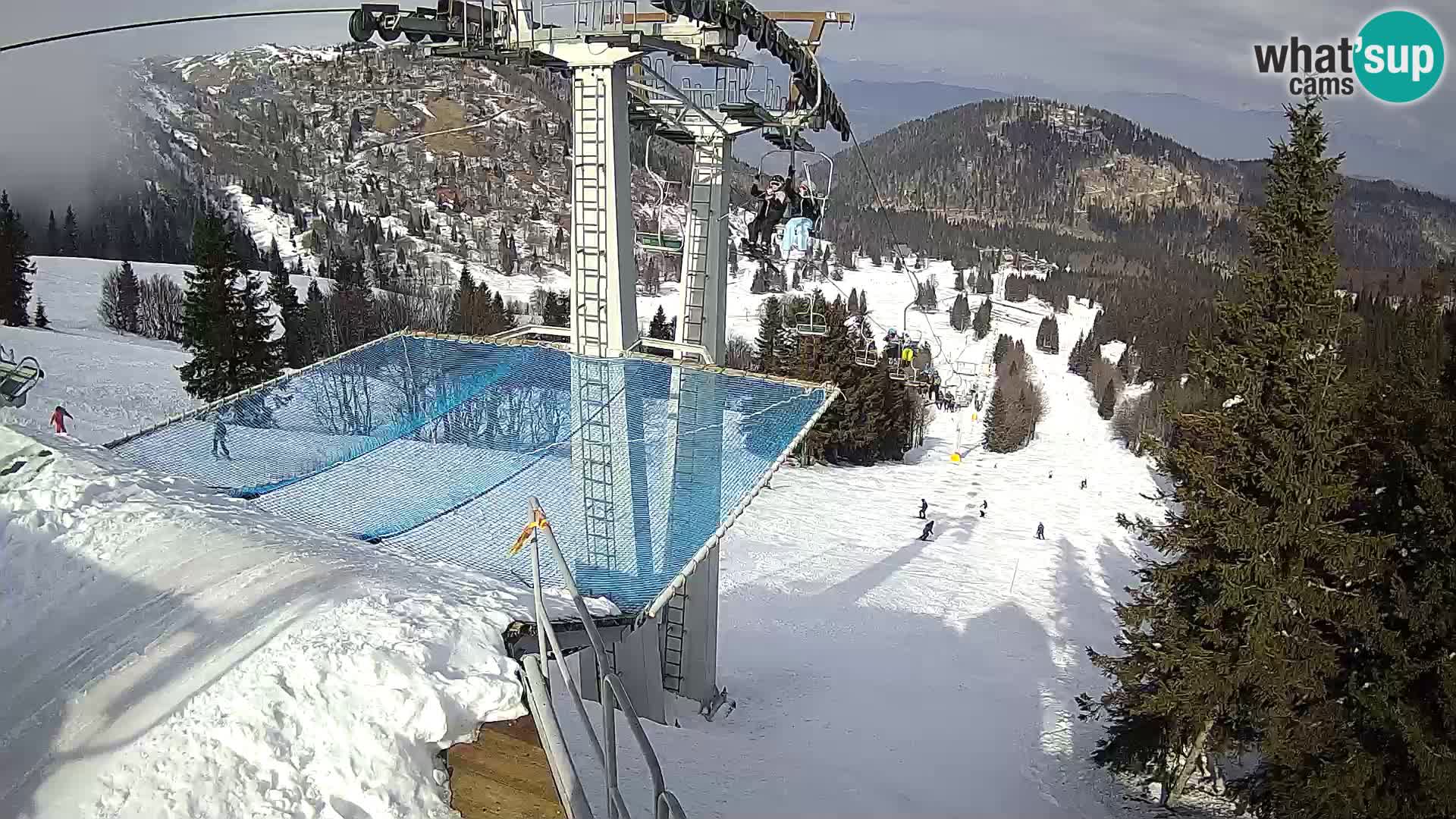 Live cam Sorica Skigebiet Krvavec – Soriška Planina – Vrh Lajnar