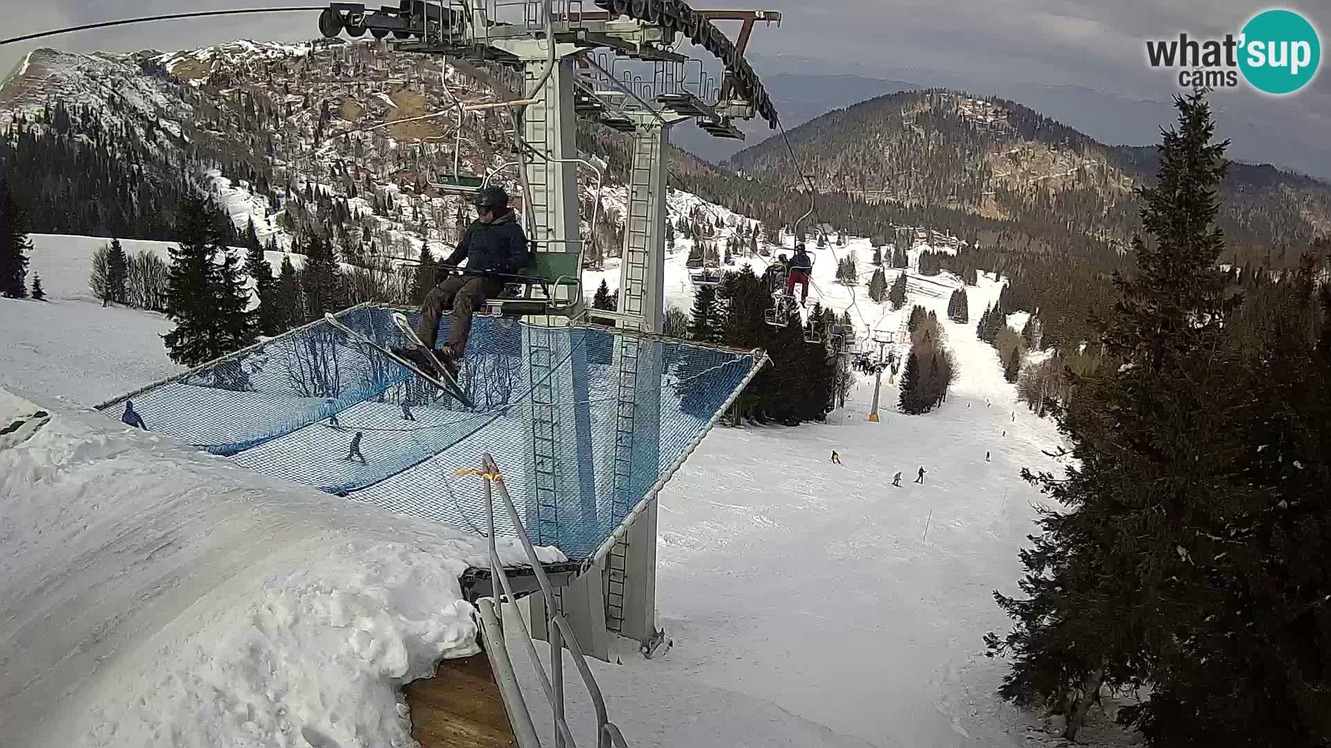 Webcam Sorica Stazione sciistica – Soriška Planina – Cima Lajnar