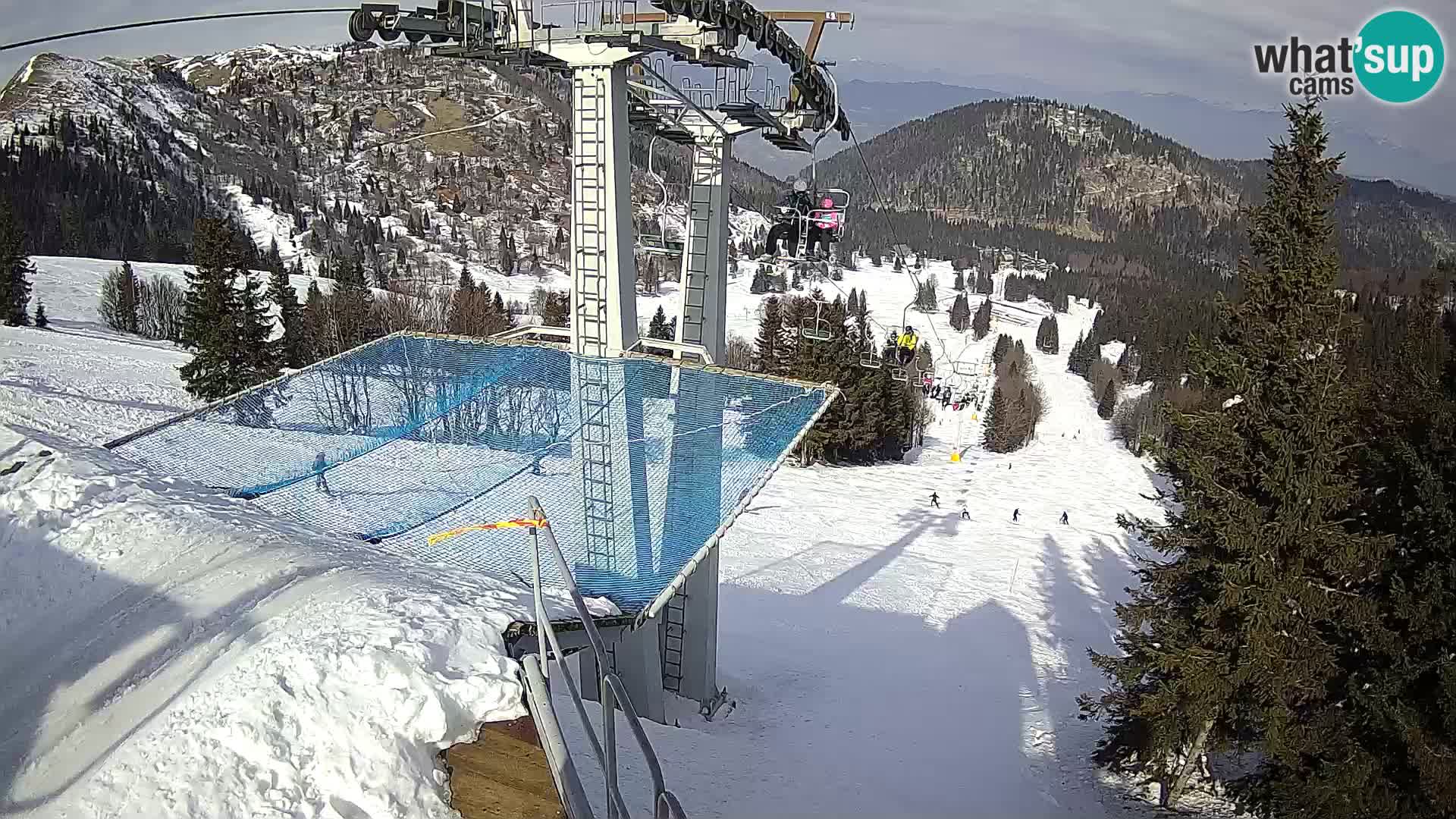 Live cam Sorica Skigebiet Krvavec – Soriška Planina – Vrh Lajnar