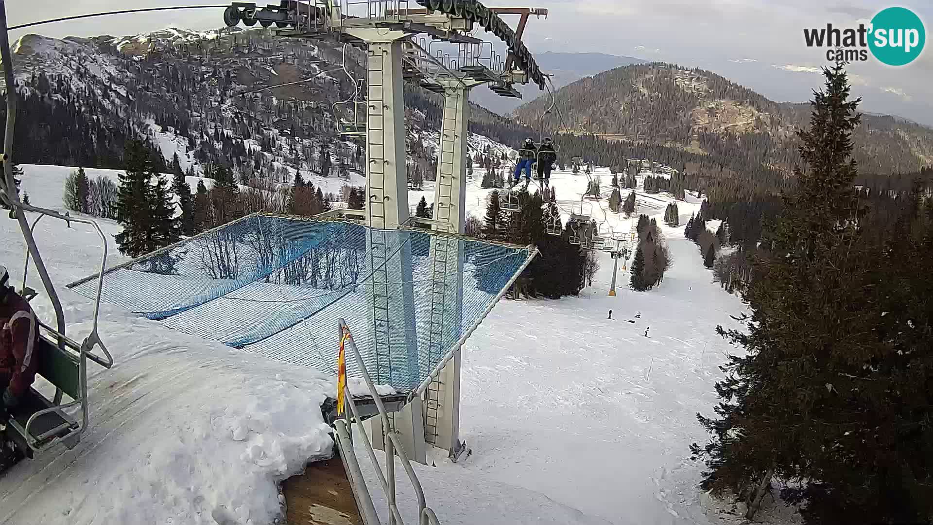 Webcam Sorica Stazione sciistica – Soriška Planina – Cima Lajnar