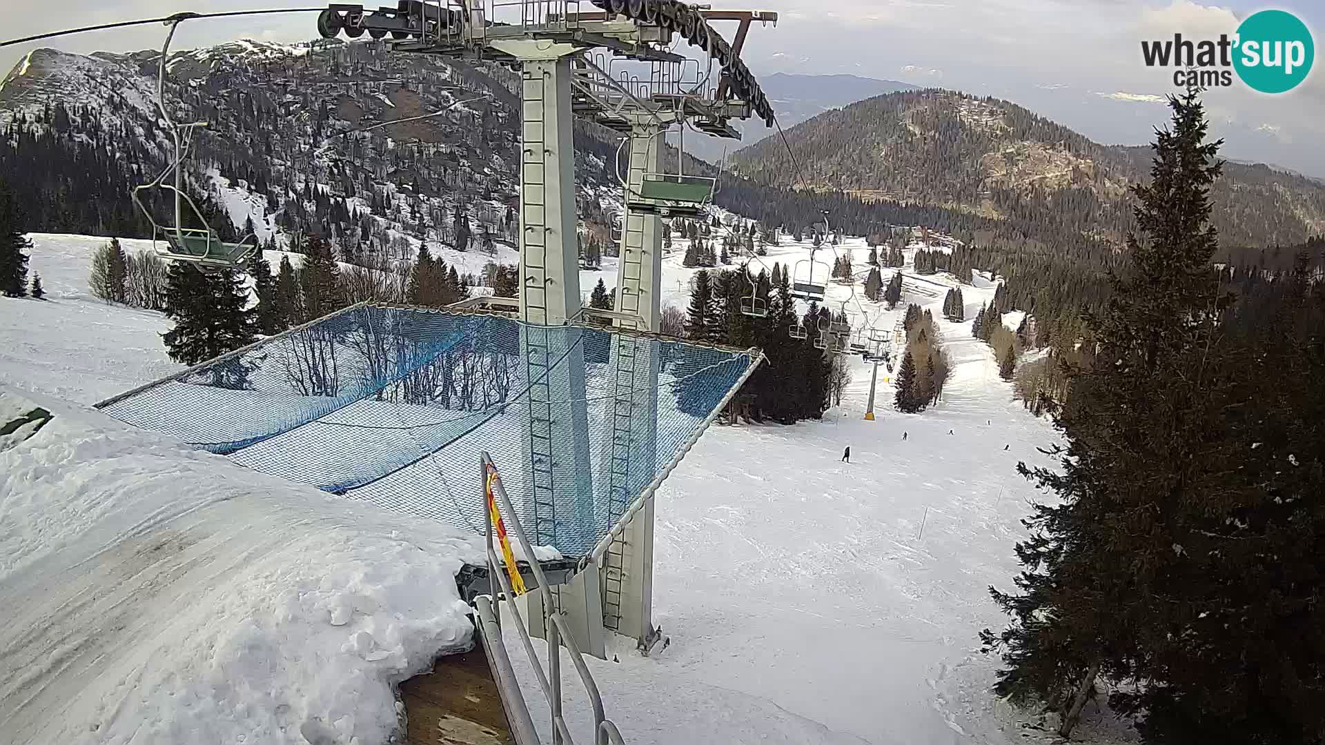 Livecam Sorica Ski resort – Soriška Planina – Vrh Lajnar