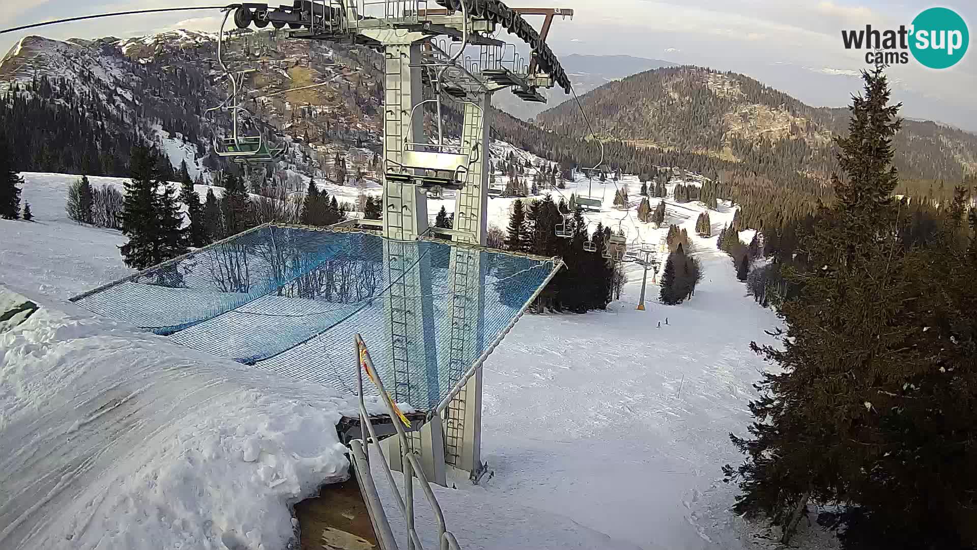 Webcam Sorica Stazione sciistica – Soriška Planina – Cima Lajnar