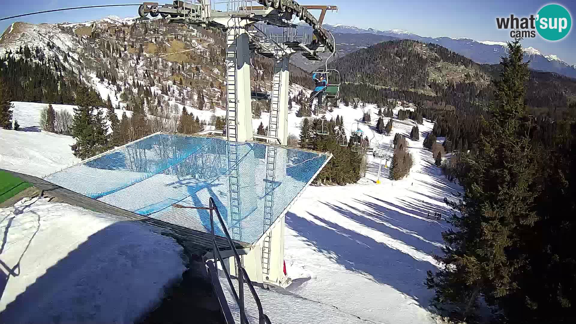 Webcam Sorica Stazione sciistica – Soriška Planina – Cima Lajnar