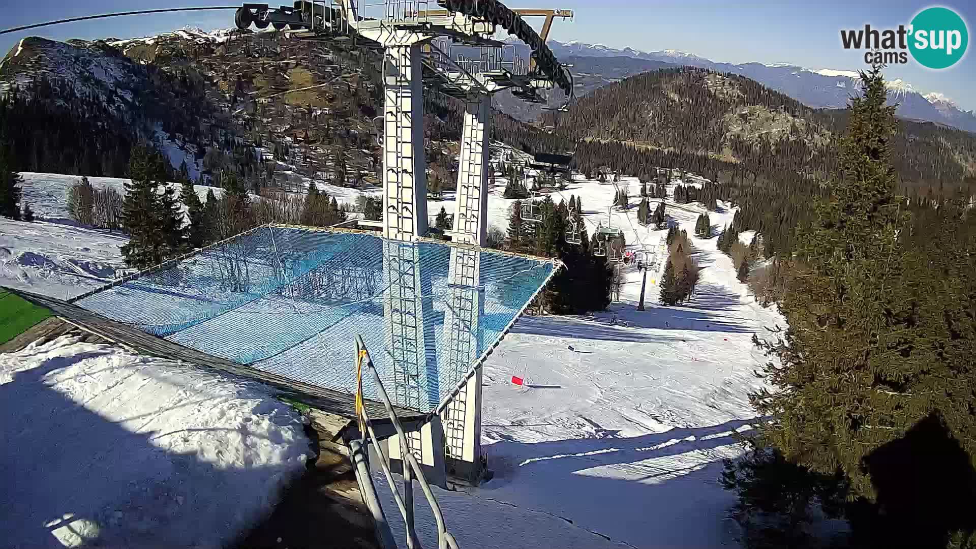 Camera en vivo Sorica Estacion esqui – Soriška Planina – Vrh Lajnar