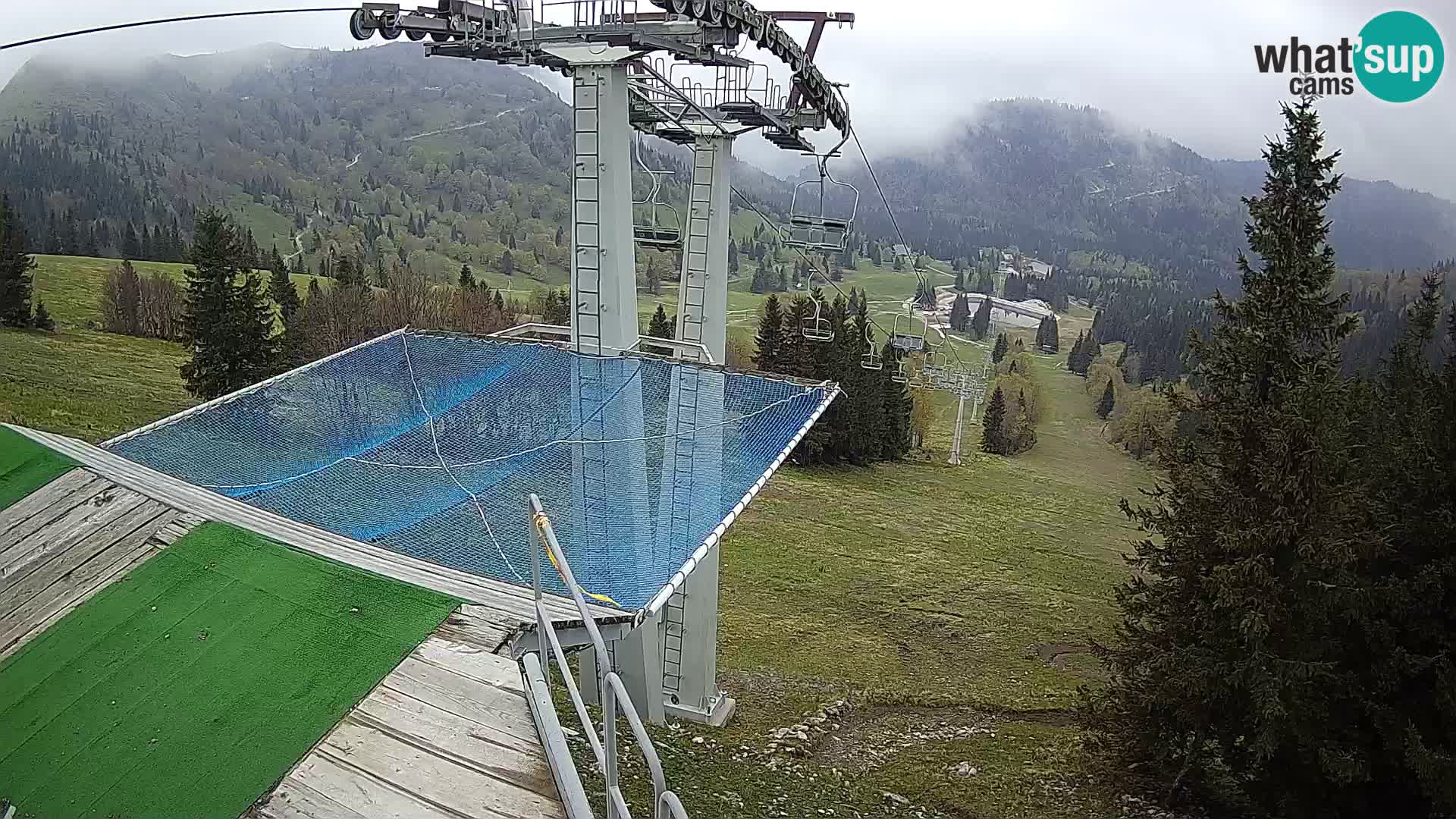 Web kamera Sorica Skijalište – Soriška Planina – Vrh Lajnar