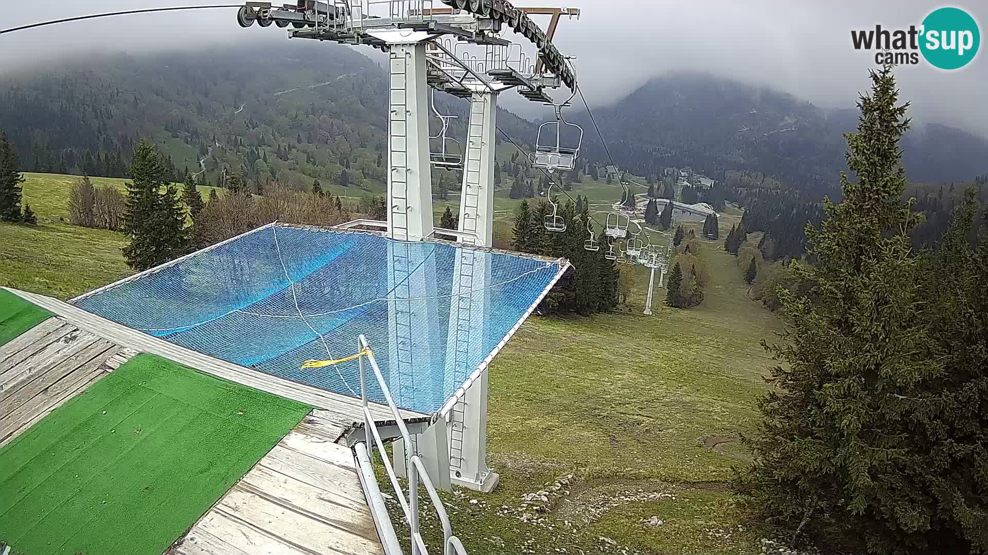 Live cam Sorica Skigebiet Krvavec – Soriška Planina – Vrh Lajnar
