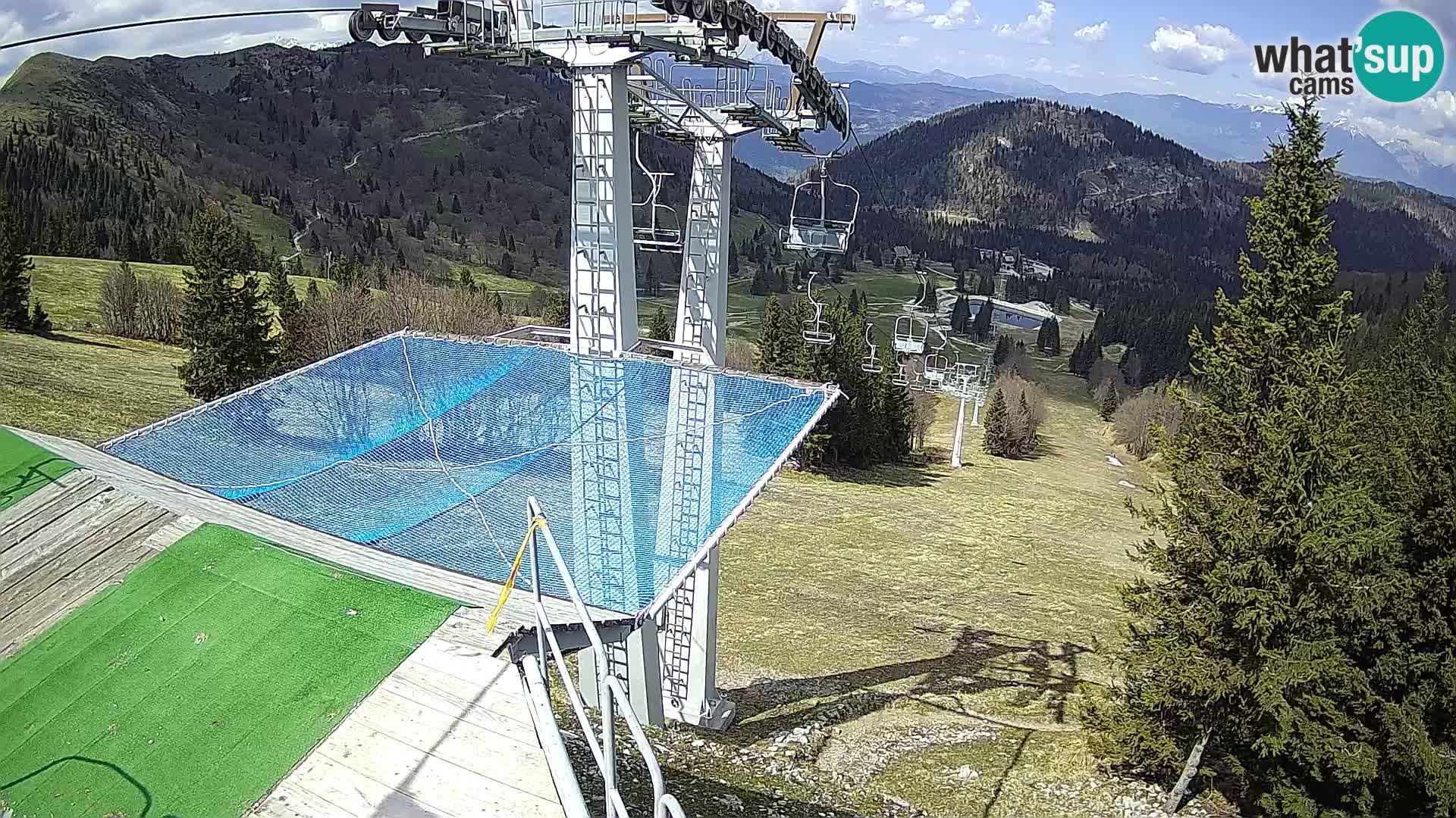 Web kamera Sorica Skijalište – Soriška Planina – Vrh Lajnar