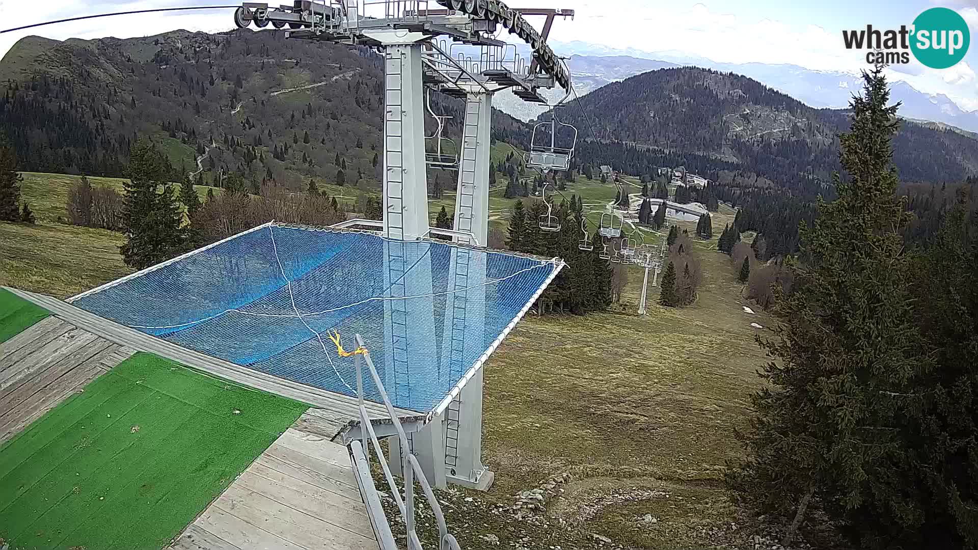 Web kamera Sorica Skijalište – Soriška Planina – Vrh Lajnar