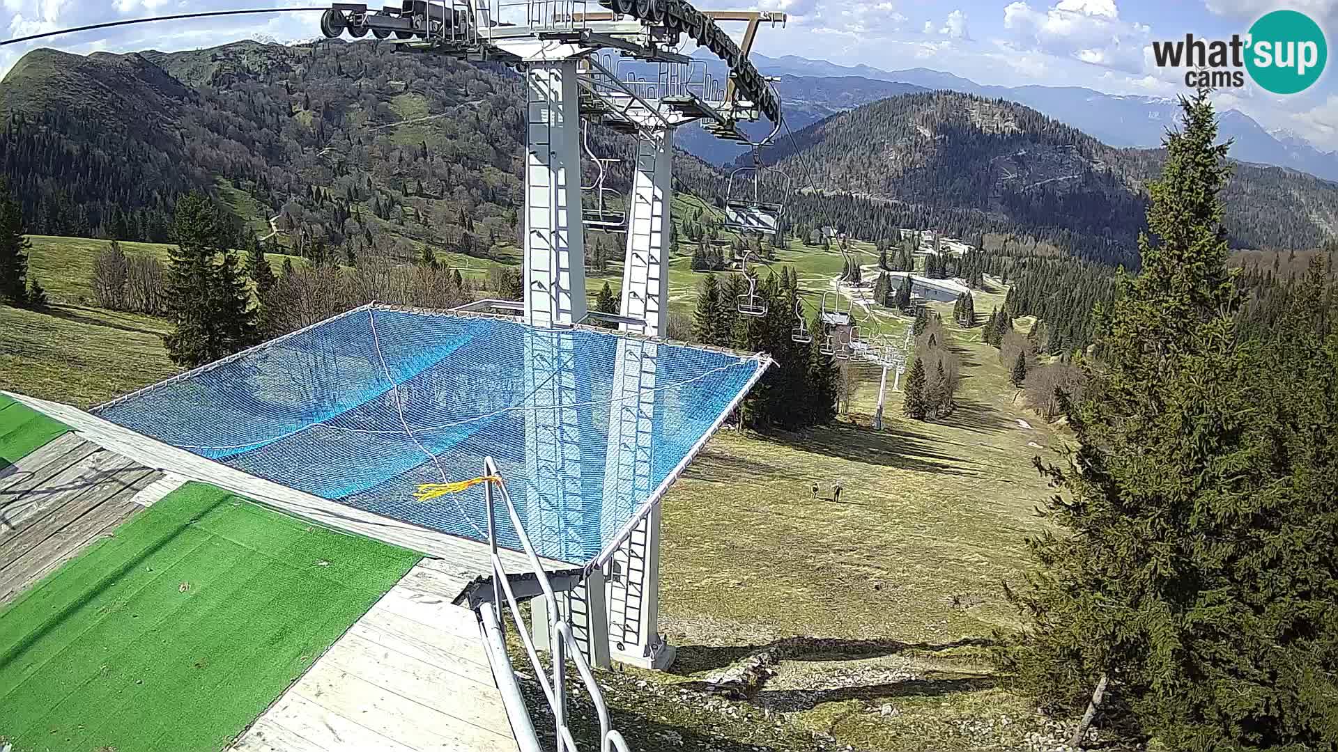 Live cam Sorica Skigebiet Krvavec – Soriška Planina – Vrh Lajnar