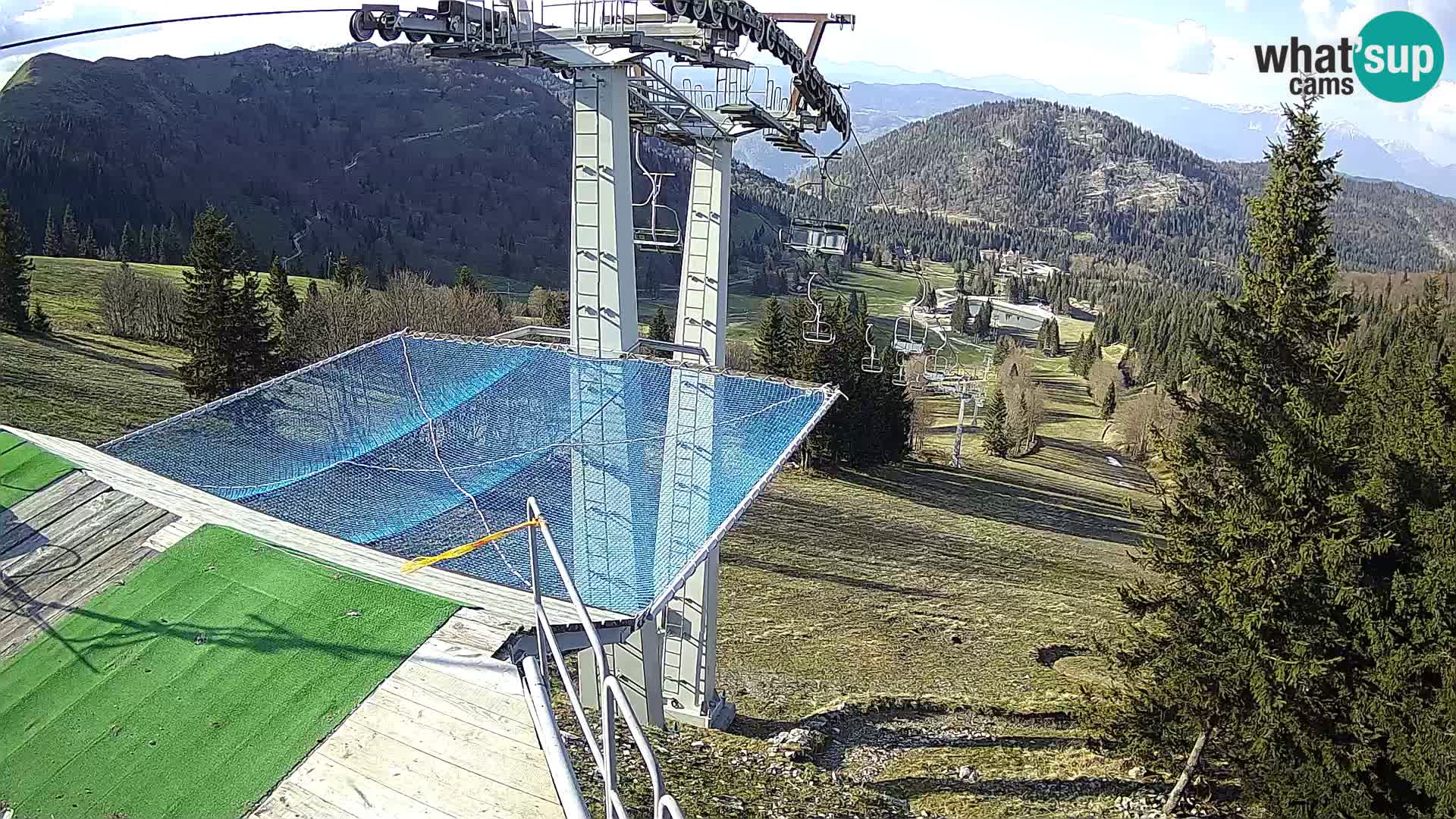 Webcam Sorica Stazione sciistica – Soriška Planina – Cima Lajnar