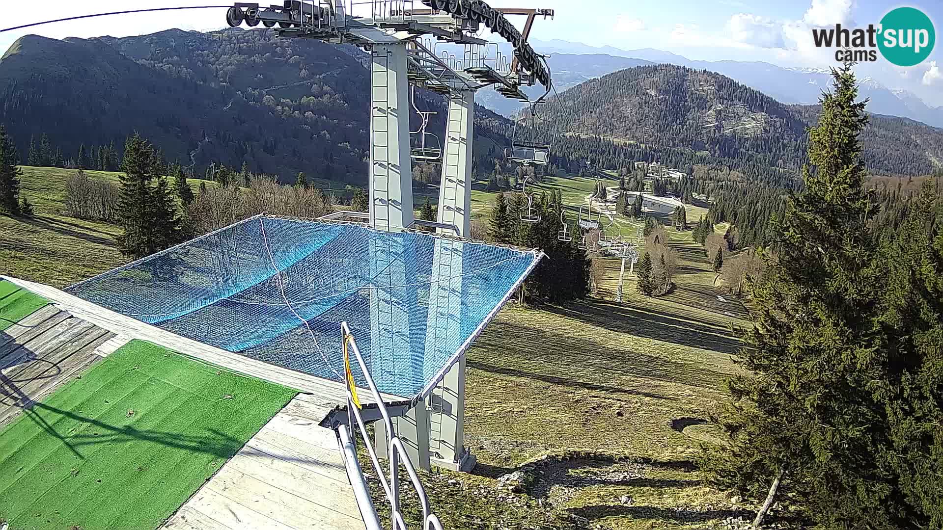 Web kamera Sorica Skijalište – Soriška Planina – Vrh Lajnar