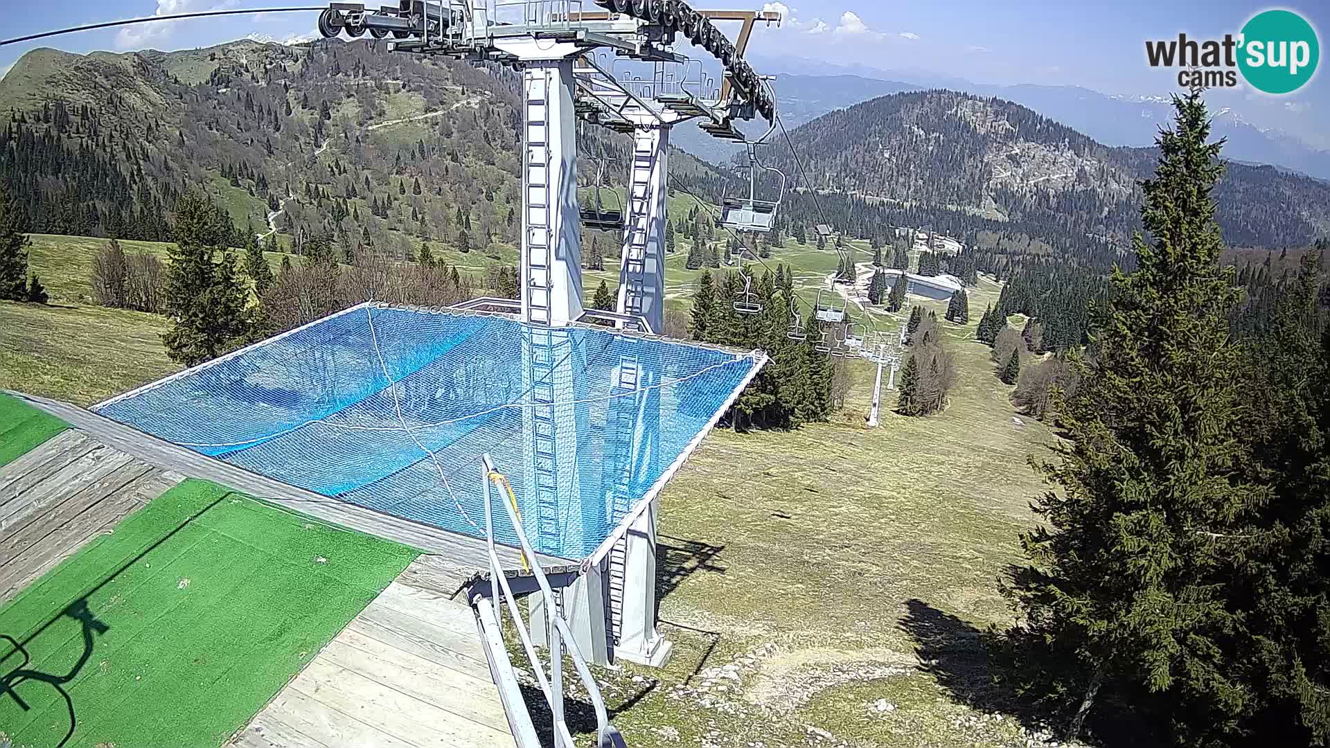 Web kamera Sorica Skijalište – Soriška Planina – Vrh Lajnar