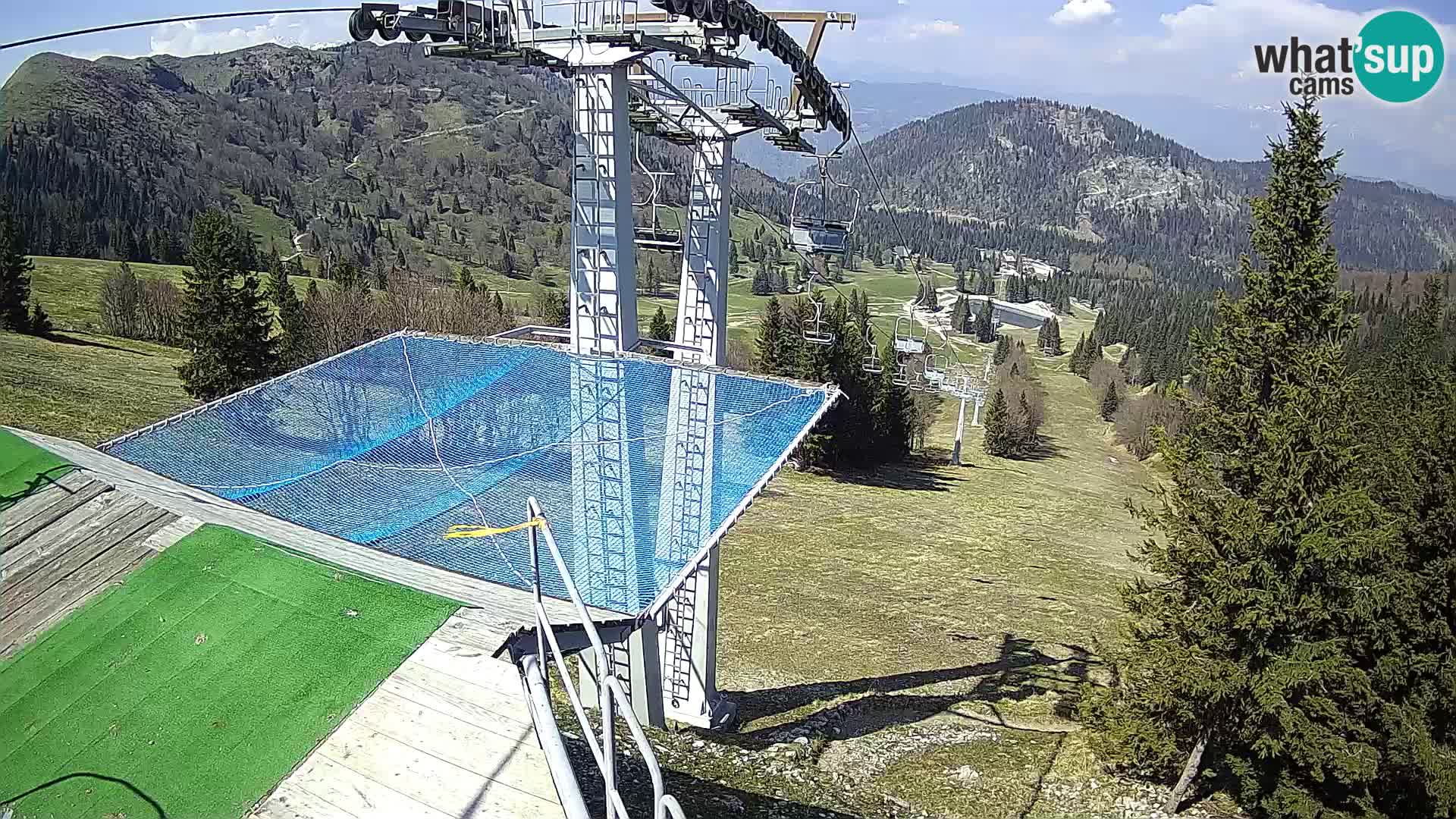 Live cam Sorica Skigebiet Krvavec – Soriška Planina – Vrh Lajnar