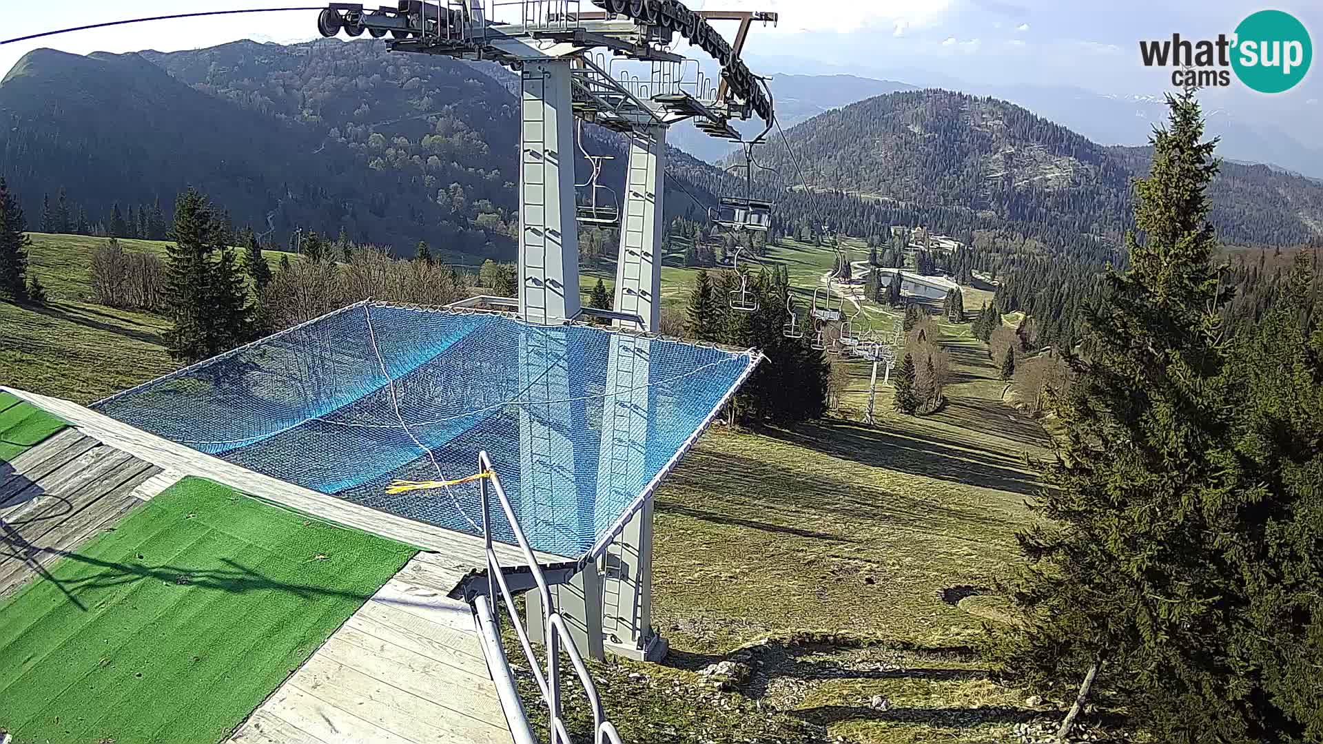 Web kamera Sorica Skijalište – Soriška Planina – Vrh Lajnar