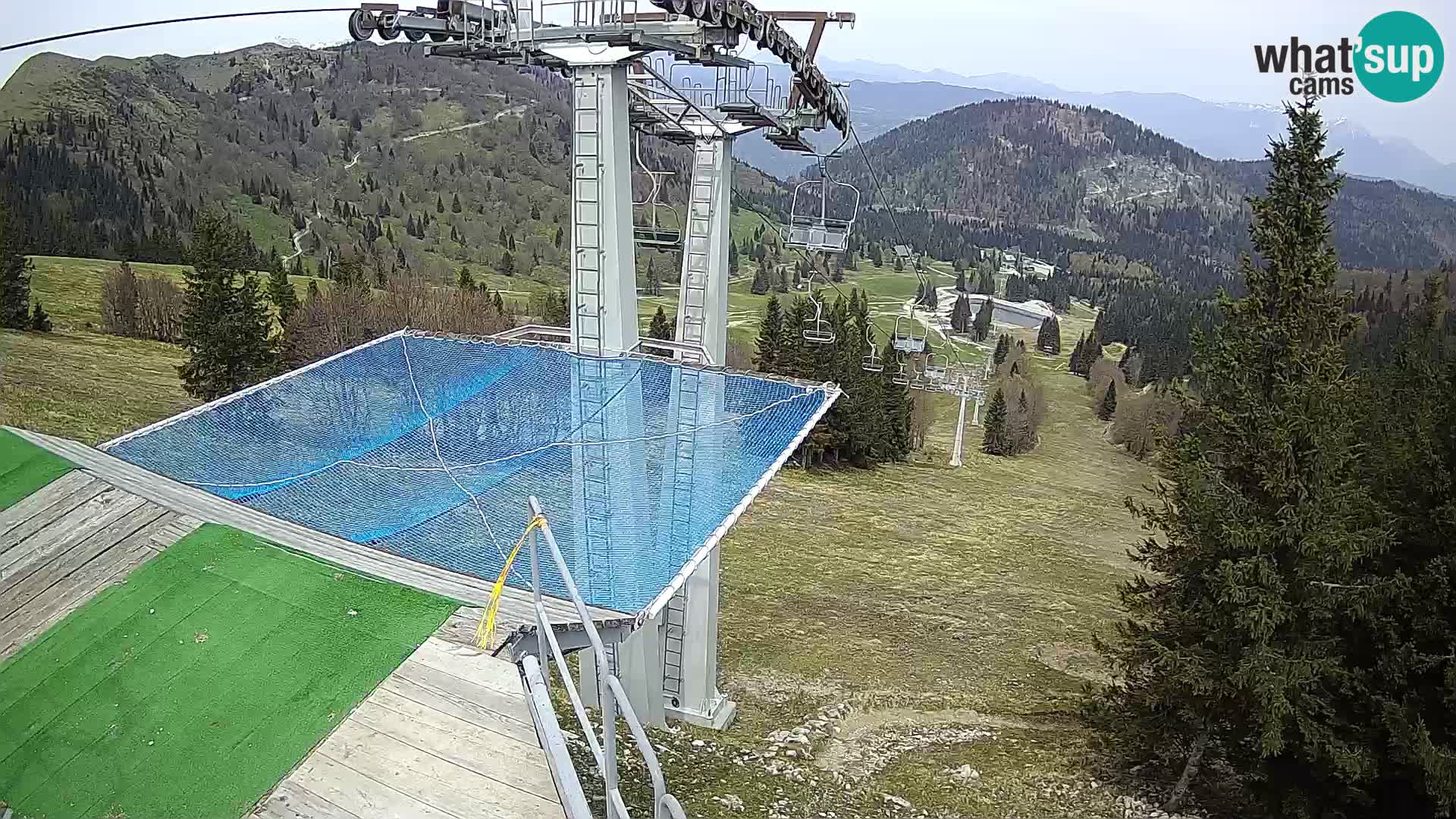 Web kamera Sorica Skijalište – Soriška Planina – Vrh Lajnar
