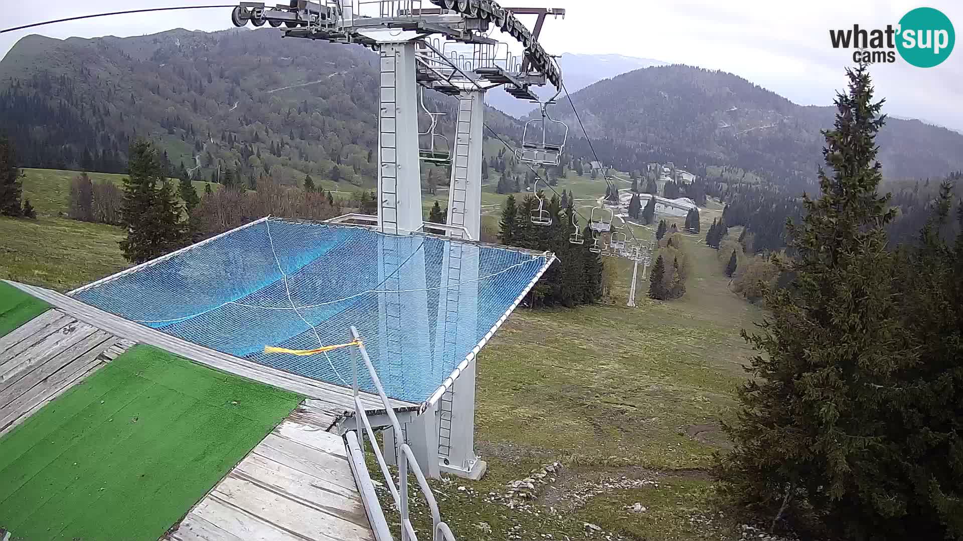 Live cam Sorica Skigebiet Krvavec – Soriška Planina – Vrh Lajnar