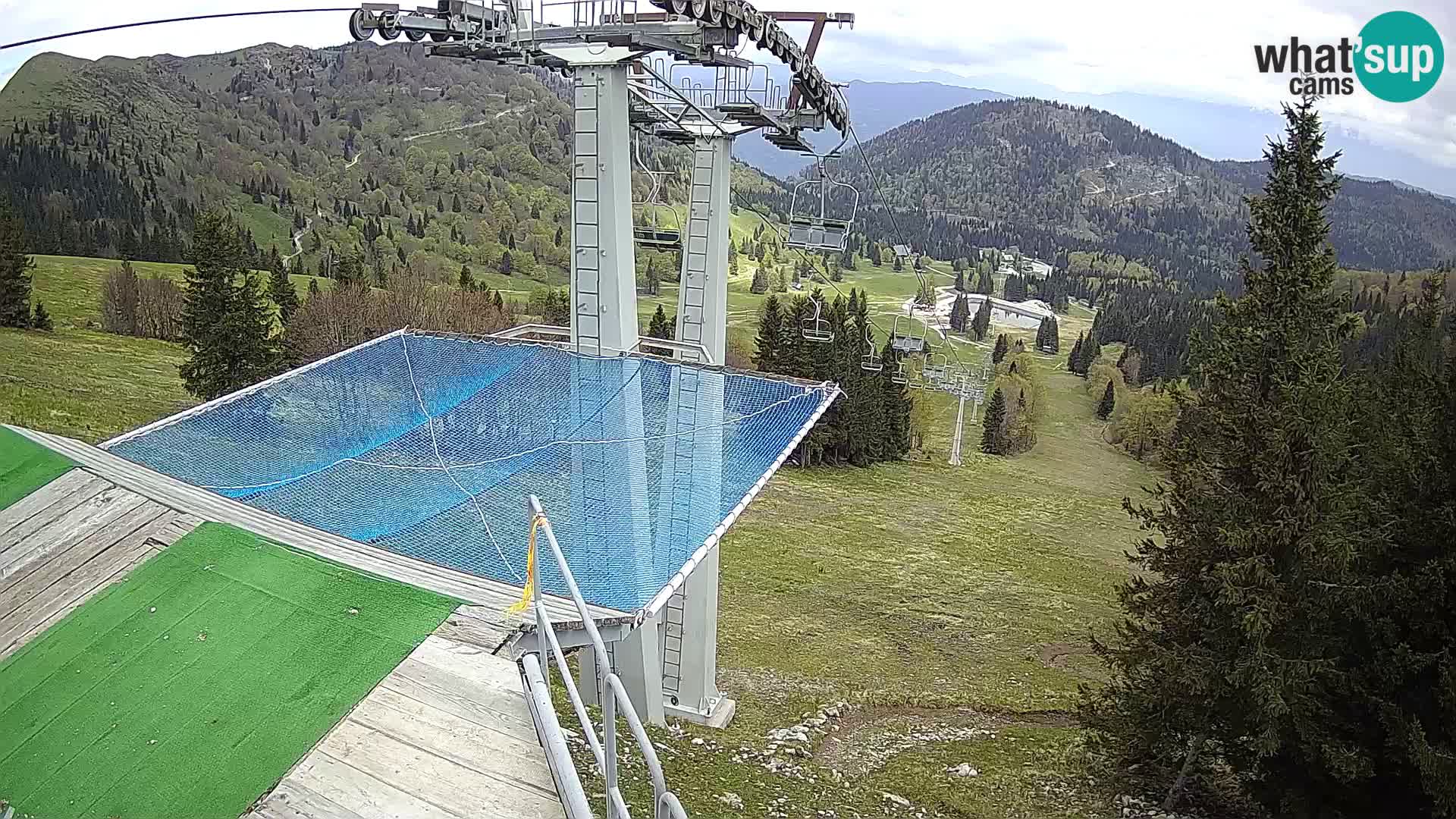 Web kamera Sorica Skijalište – Soriška Planina – Vrh Lajnar