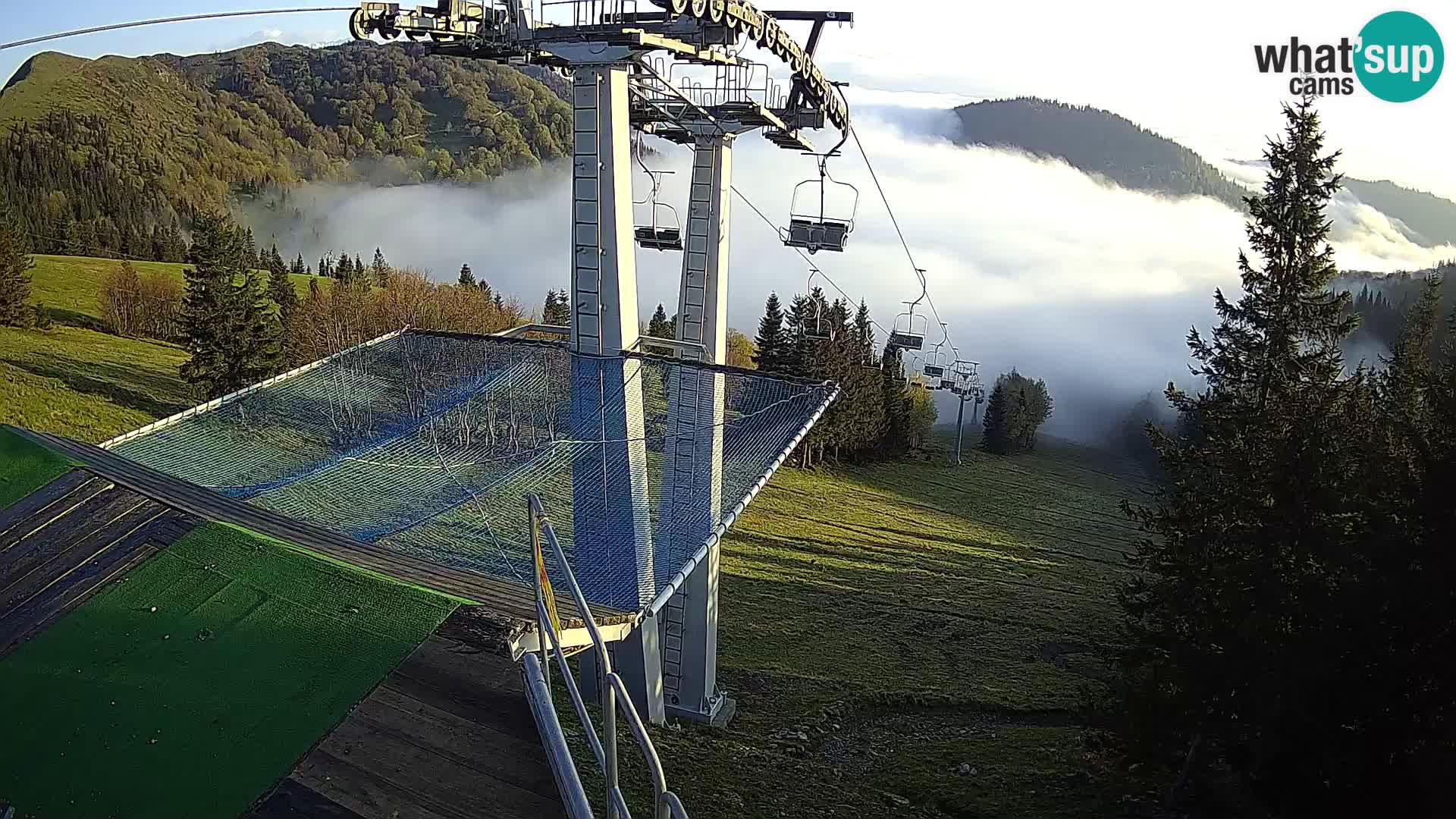 Web kamera Sorica Skijalište – Soriška Planina – Vrh Lajnar