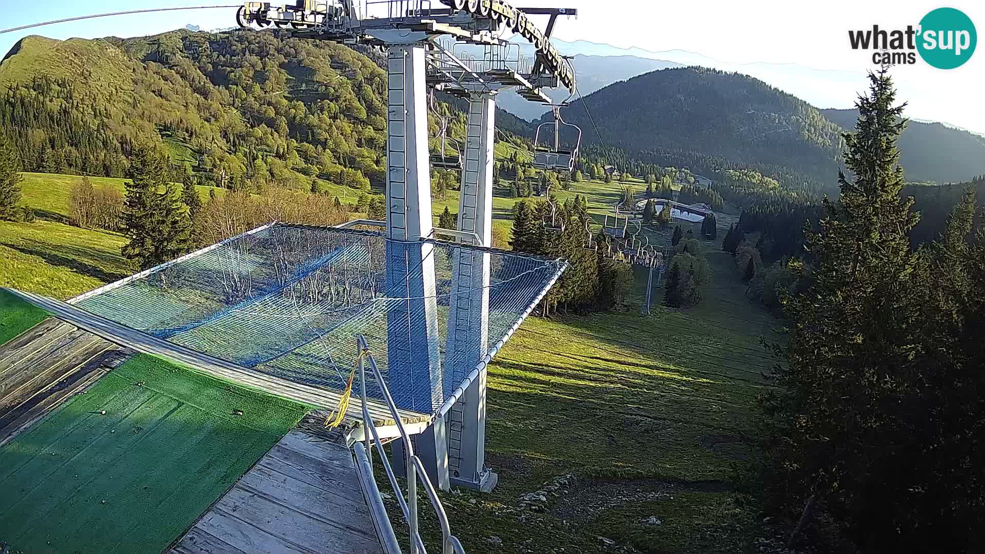 Web kamera Sorica Skijalište – Soriška Planina – Vrh Lajnar