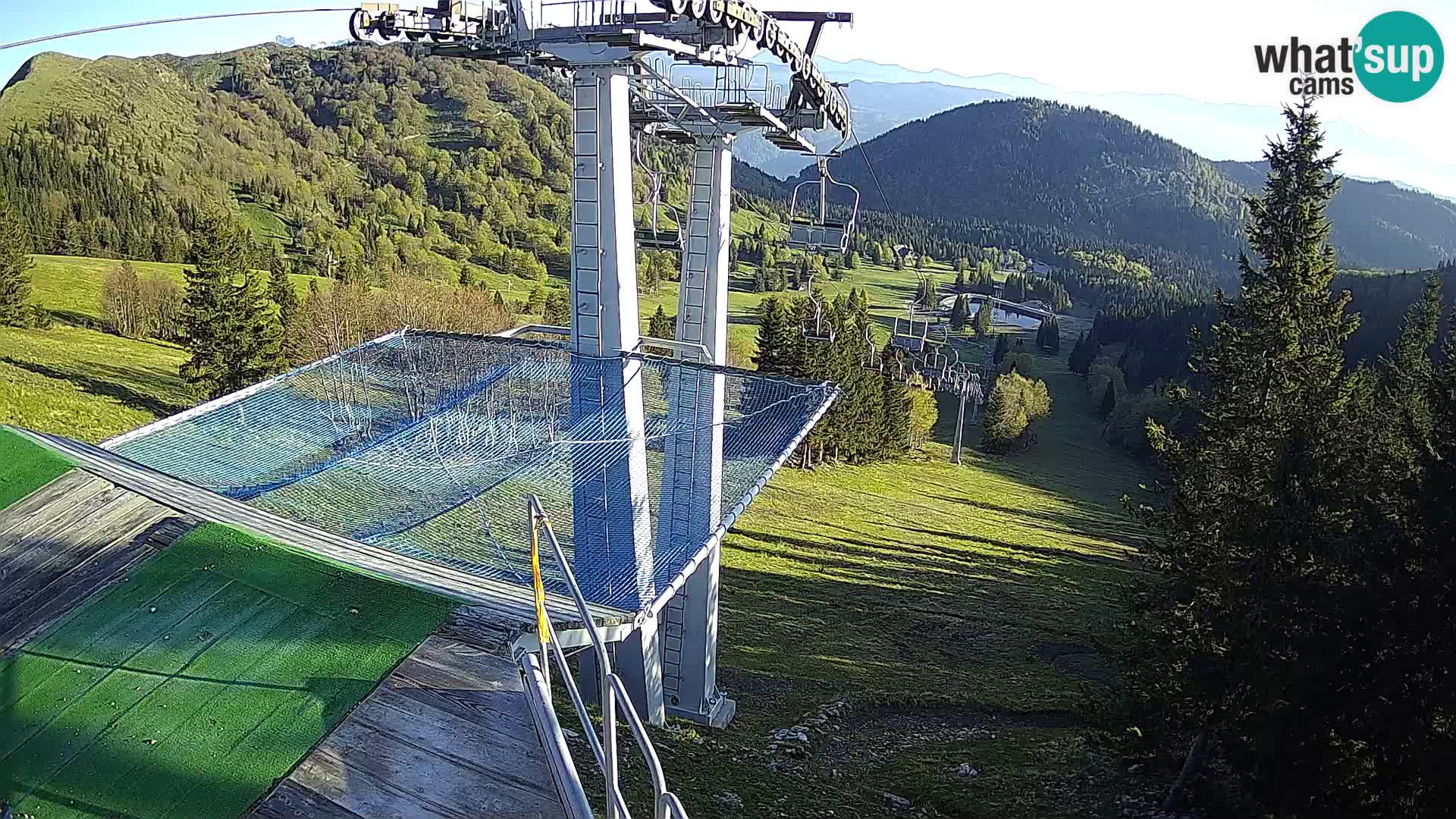 Web kamera Sorica Skijalište – Soriška Planina – Vrh Lajnar