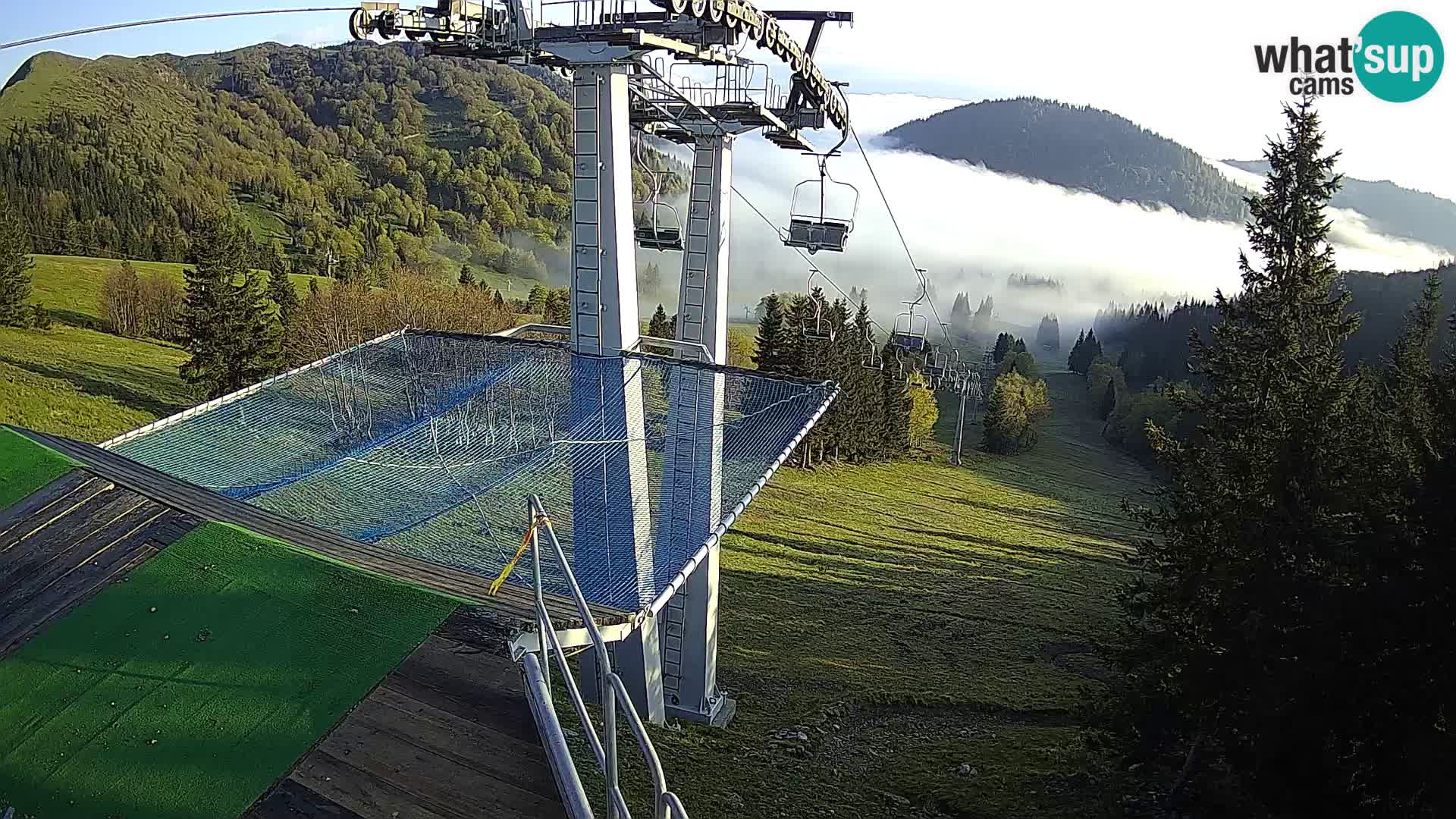 Web kamera Sorica Skijalište – Soriška Planina – Vrh Lajnar