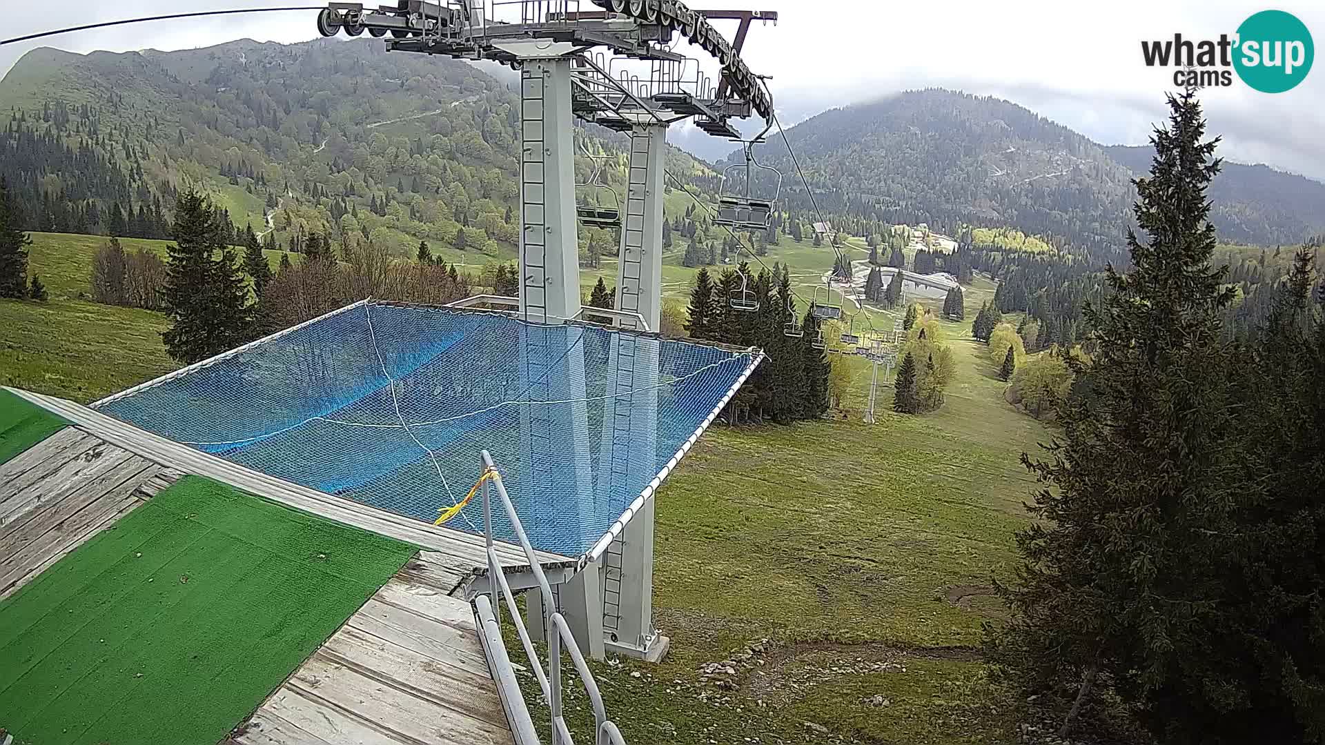 Live cam Sorica Skigebiet Krvavec – Soriška Planina – Vrh Lajnar