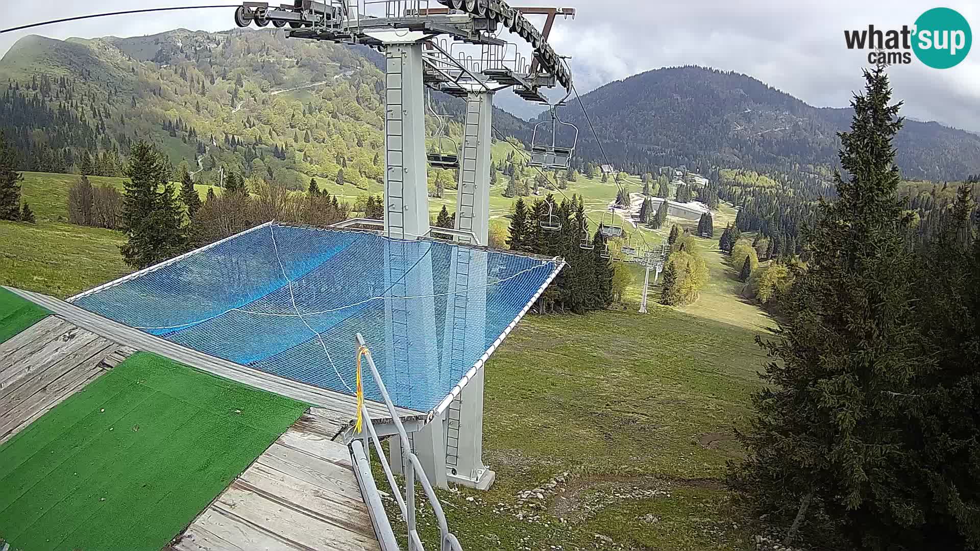 Live cam Sorica Skigebiet Krvavec – Soriška Planina – Vrh Lajnar