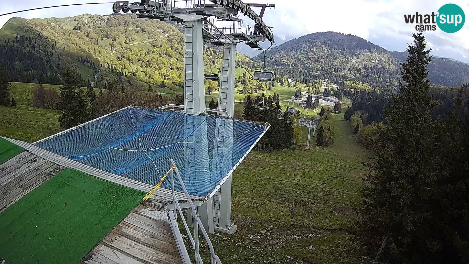 Live cam Sorica Skigebiet Krvavec – Soriška Planina – Vrh Lajnar