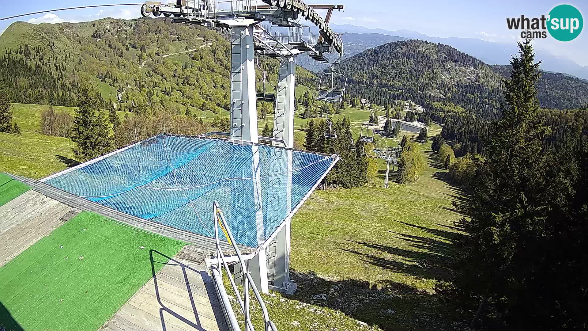 Web kamera Sorica Skijalište – Soriška Planina – Vrh Lajnar
