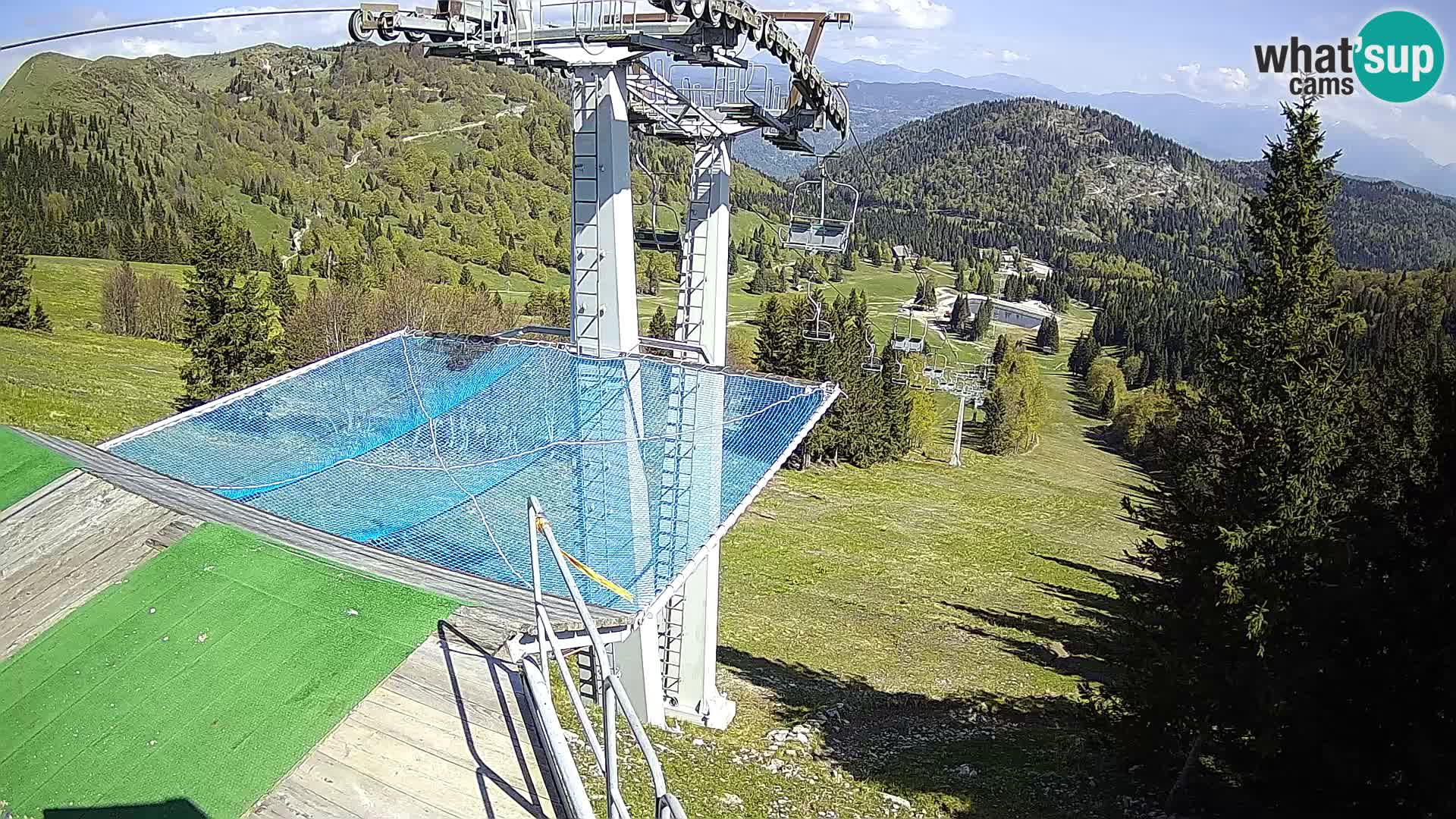 Web kamera Sorica Skijalište – Soriška Planina – Vrh Lajnar