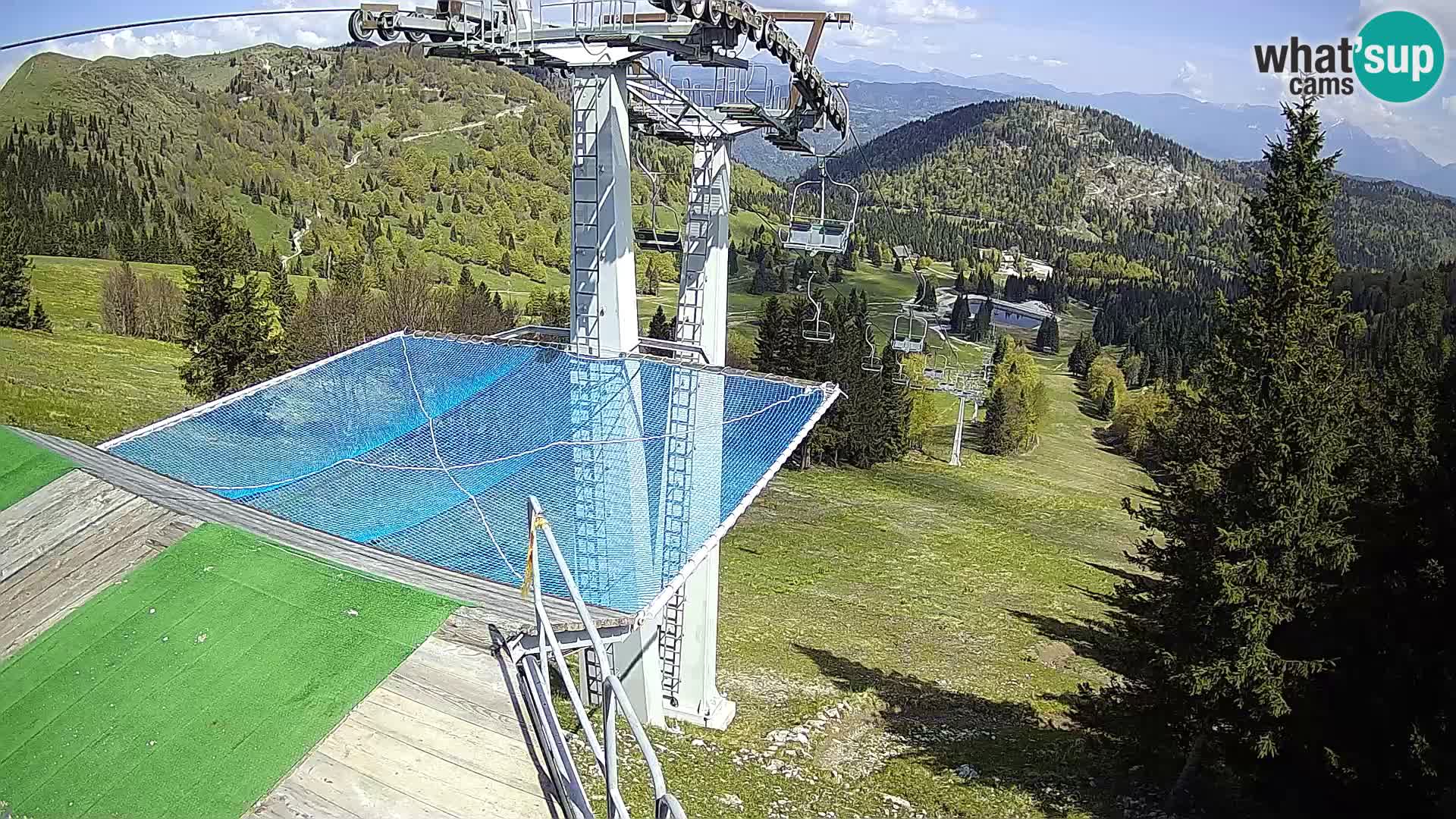 Web kamera Sorica Skijalište – Soriška Planina – Vrh Lajnar