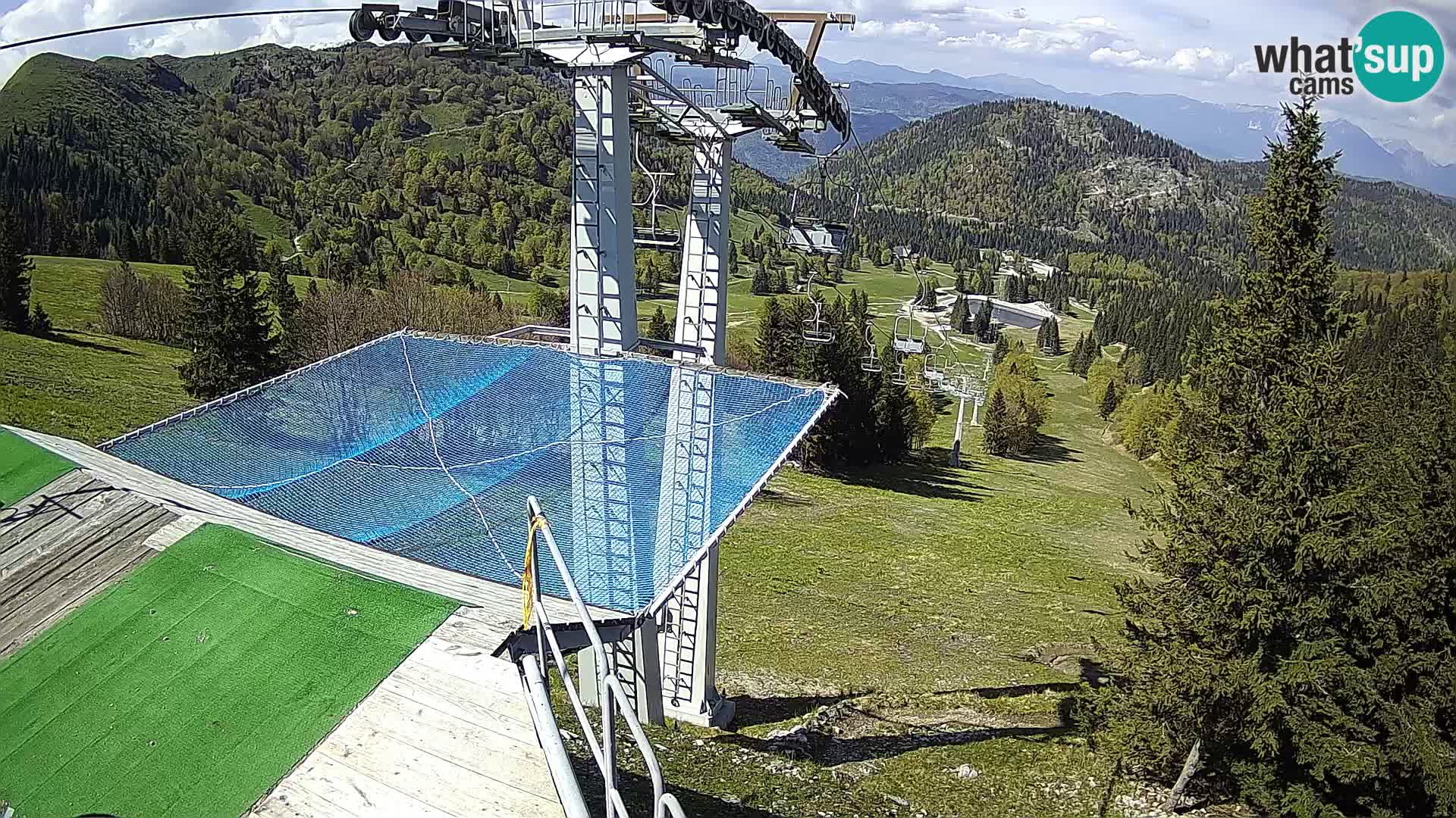 Web kamera Sorica Skijalište – Soriška Planina – Vrh Lajnar