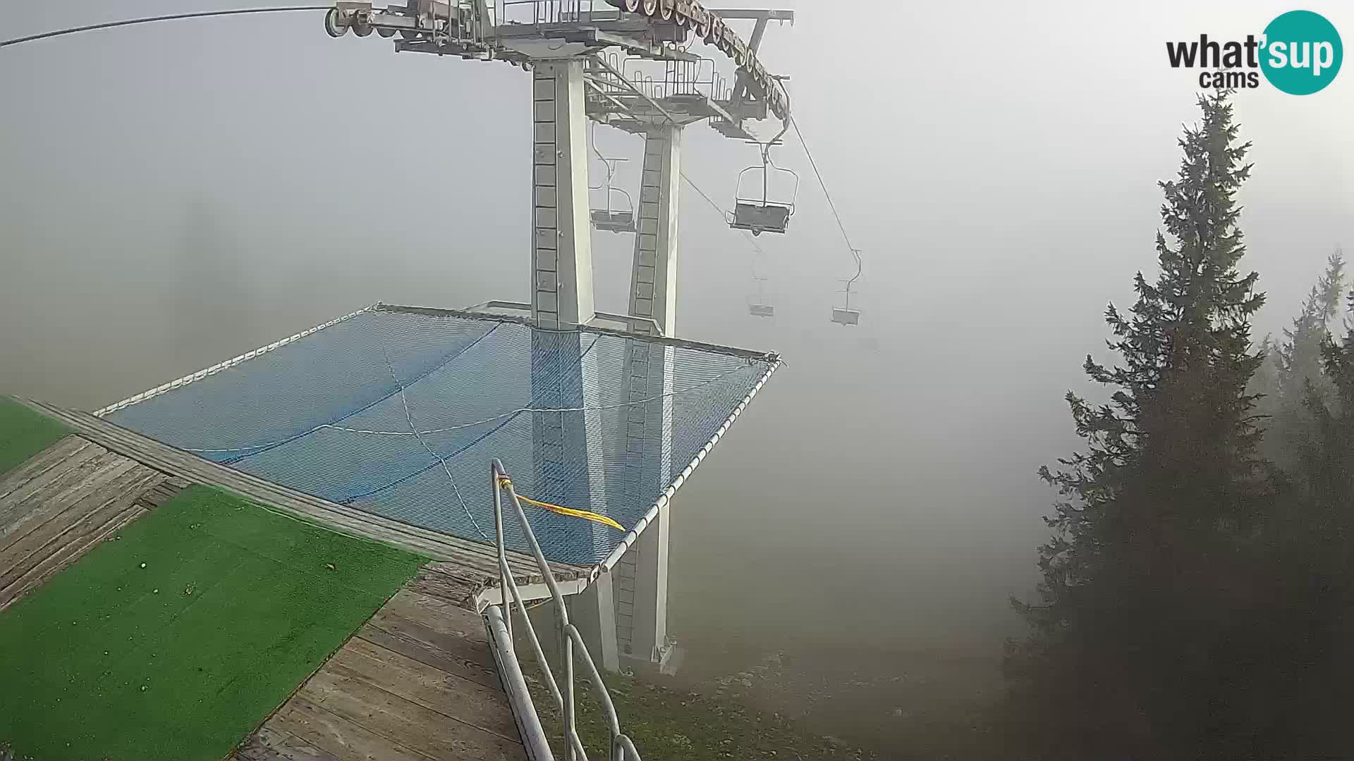 Live cam Sorica Skigebiet Krvavec – Soriška Planina – Vrh Lajnar
