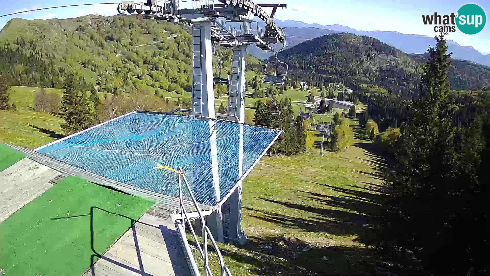 Webcam Sorica Stazione sciistica – Soriška Planina – Cima Lajnar