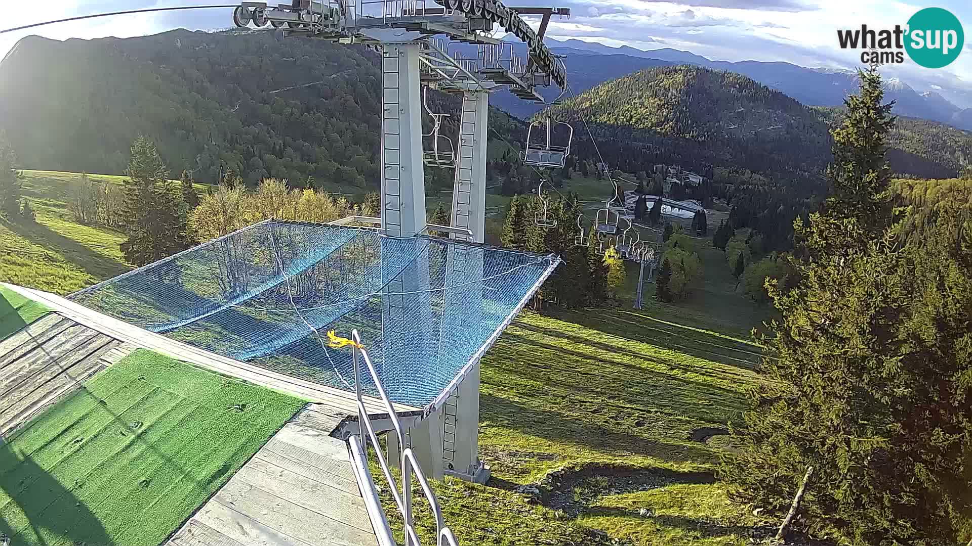 Web kamera Sorica Skijalište – Soriška Planina – Vrh Lajnar