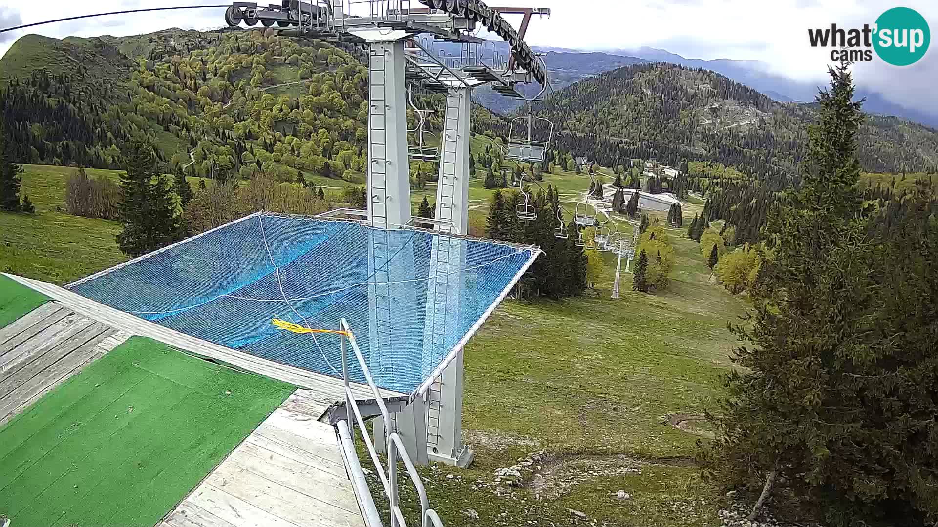 Web kamera Sorica Skijalište – Soriška Planina – Vrh Lajnar