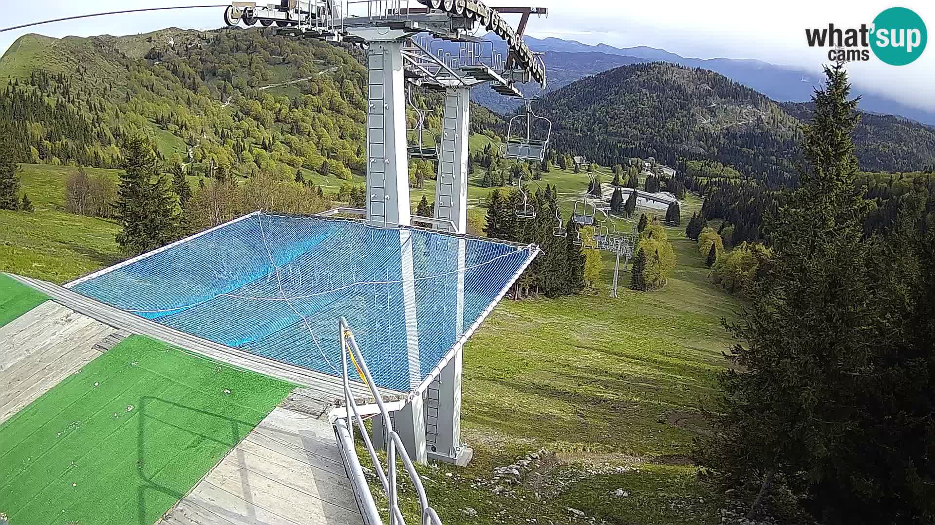 Web kamera Sorica Skijalište – Soriška Planina – Vrh Lajnar