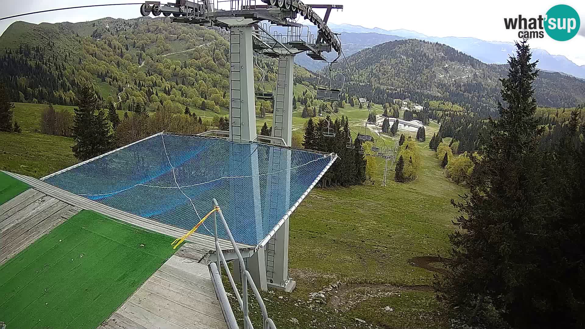 Web kamera Sorica Skijalište – Soriška Planina – Vrh Lajnar