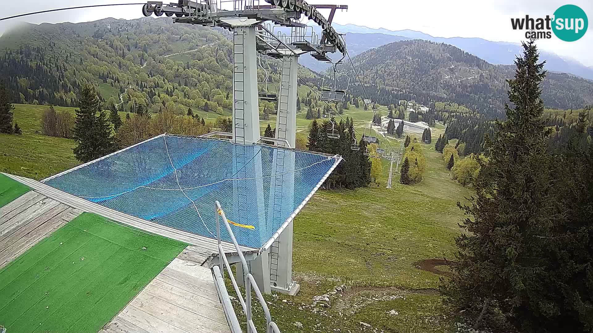 Web kamera Sorica Skijalište – Soriška Planina – Vrh Lajnar