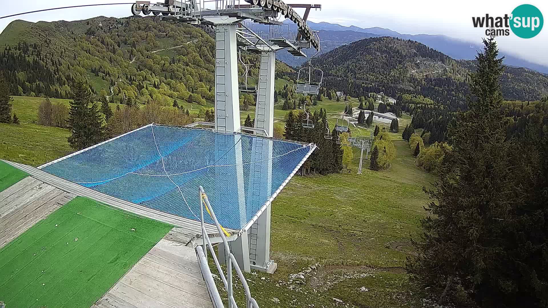 Web kamera Sorica Skijalište – Soriška Planina – Vrh Lajnar