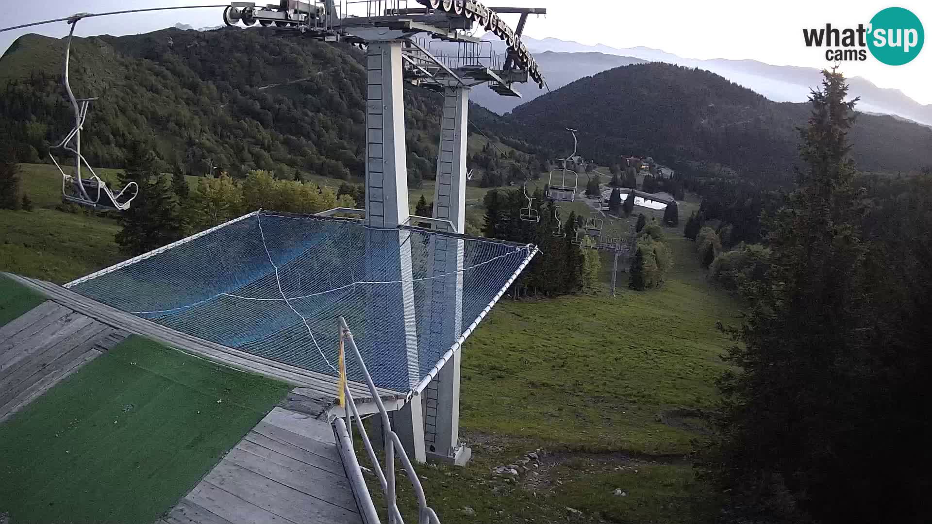 Live cam Sorica Skigebiet Krvavec – Soriška Planina – Vrh Lajnar