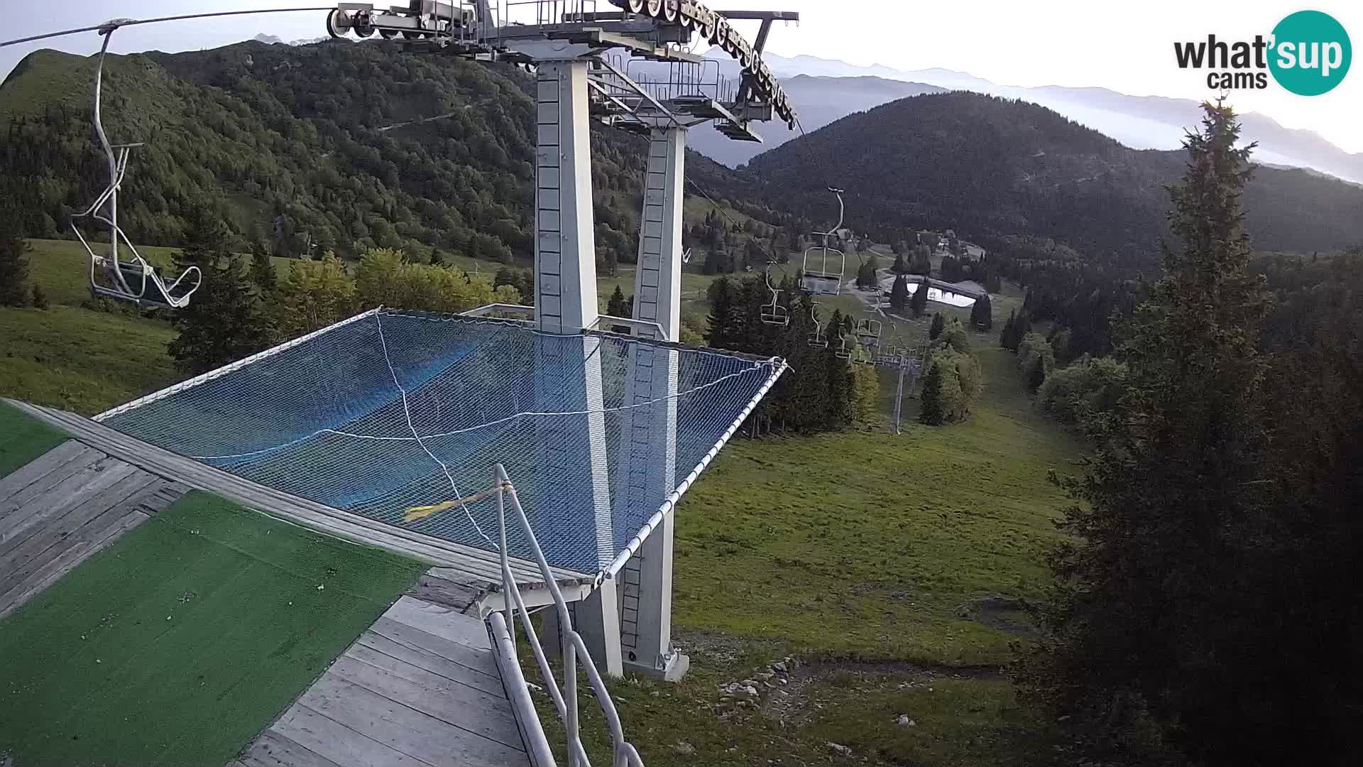 Web kamera Sorica Skijalište – Soriška Planina – Vrh Lajnar