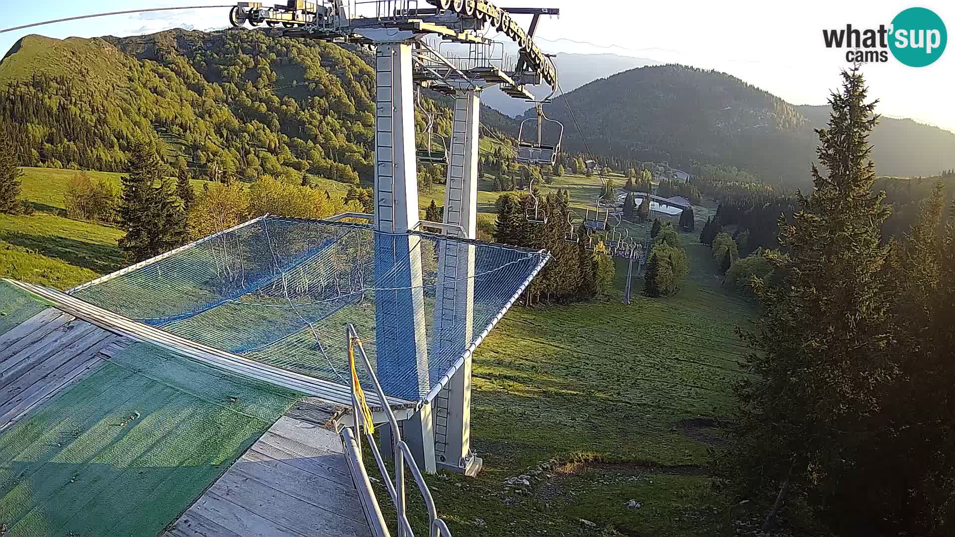 Webcam Sorica Stazione sciistica – Soriška Planina – Cima Lajnar