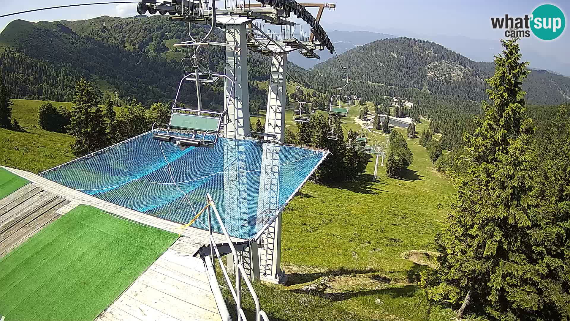 Webcam Sorica Stazione sciistica – Soriška Planina – Cima Lajnar