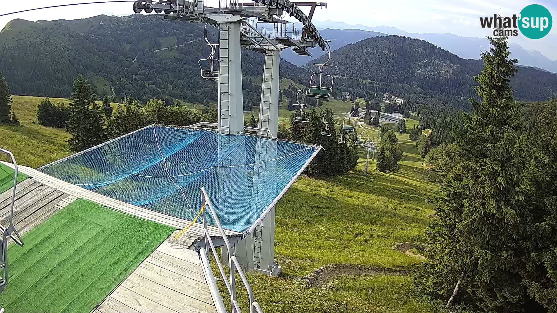 Web kamera Sorica Skijalište – Soriška Planina – Vrh Lajnar