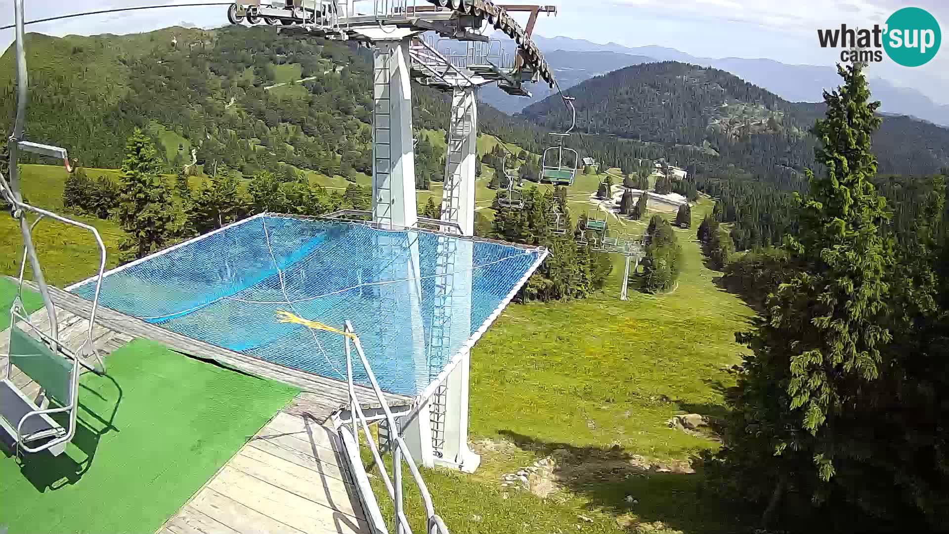 Webcam Sorica Stazione sciistica – Soriška Planina – Cima Lajnar