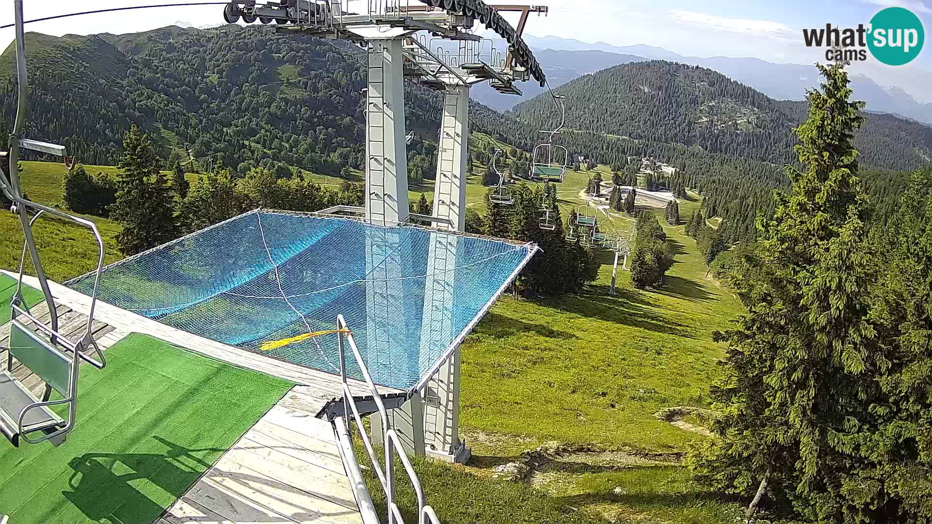 Web kamera Sorica Skijalište – Soriška Planina – Vrh Lajnar