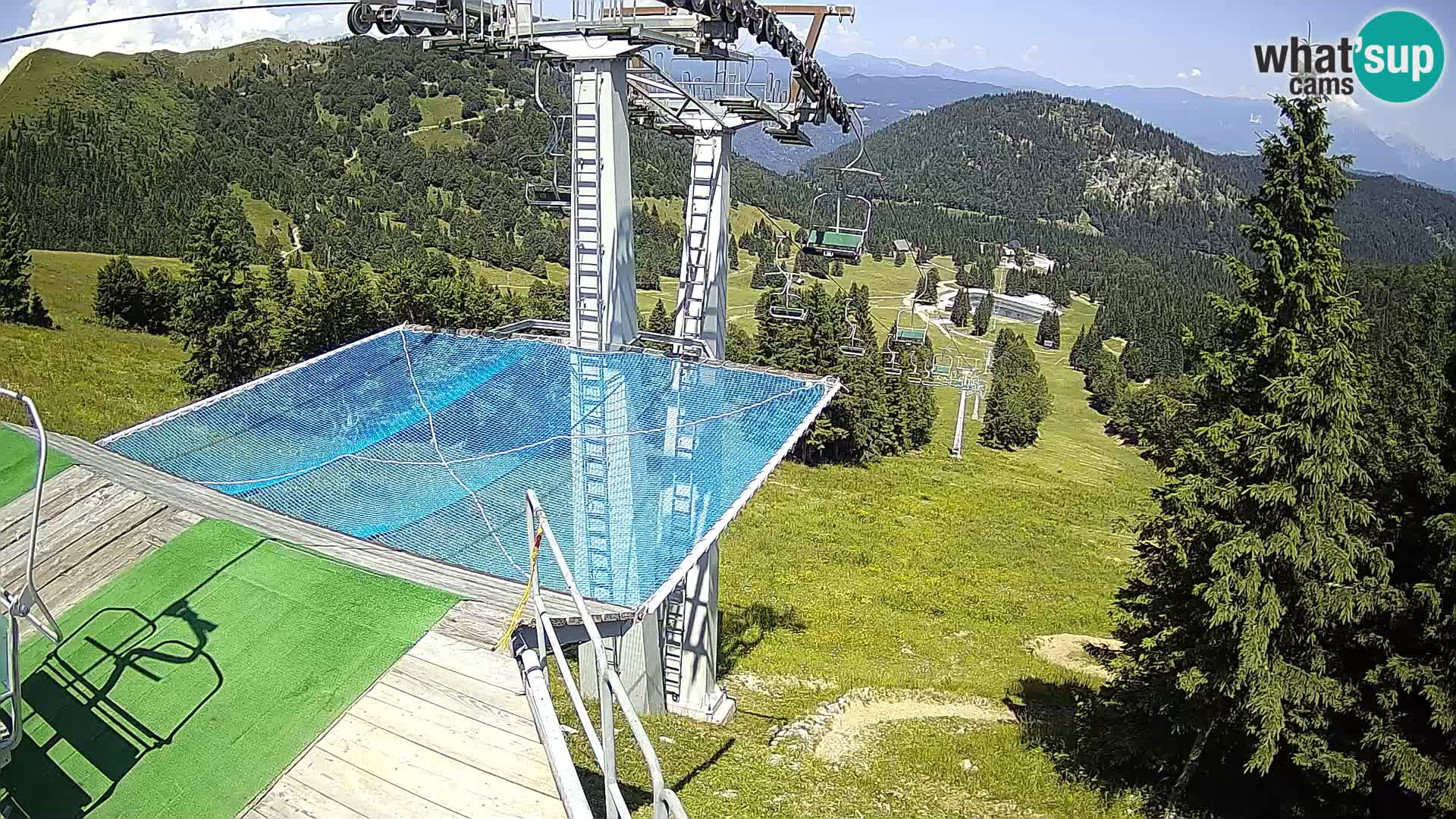 Web kamera Sorica Skijalište – Soriška Planina – Vrh Lajnar