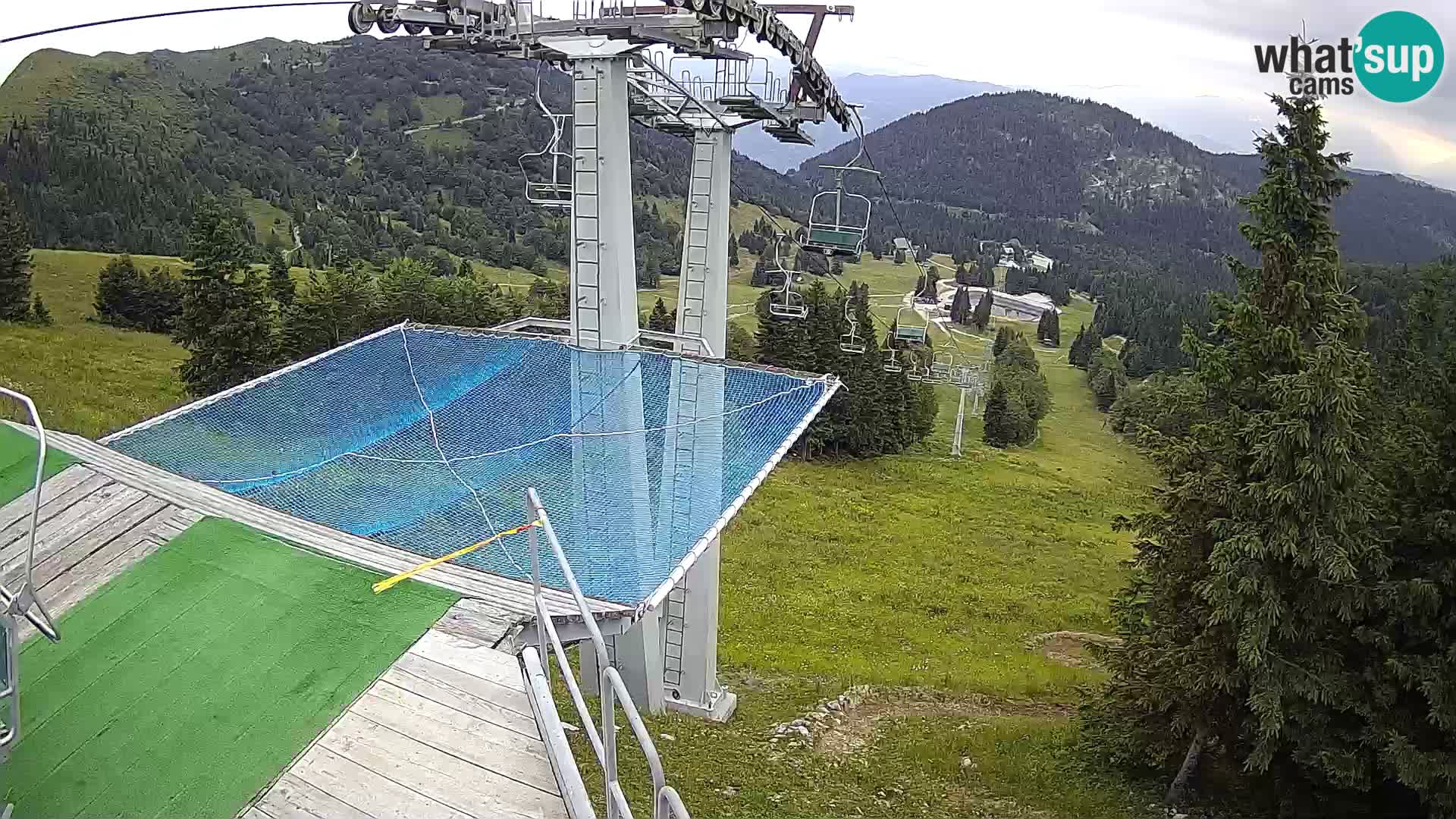 Live cam Sorica Skigebiet Krvavec – Soriška Planina – Vrh Lajnar