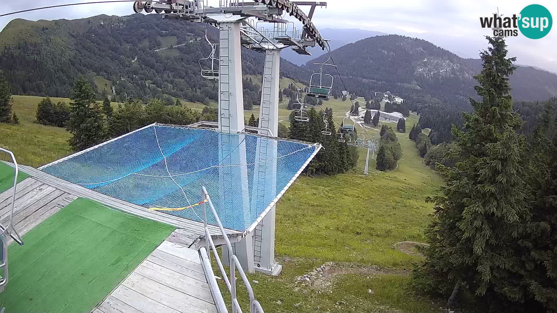 Live cam Sorica Skigebiet Krvavec – Soriška Planina – Vrh Lajnar
